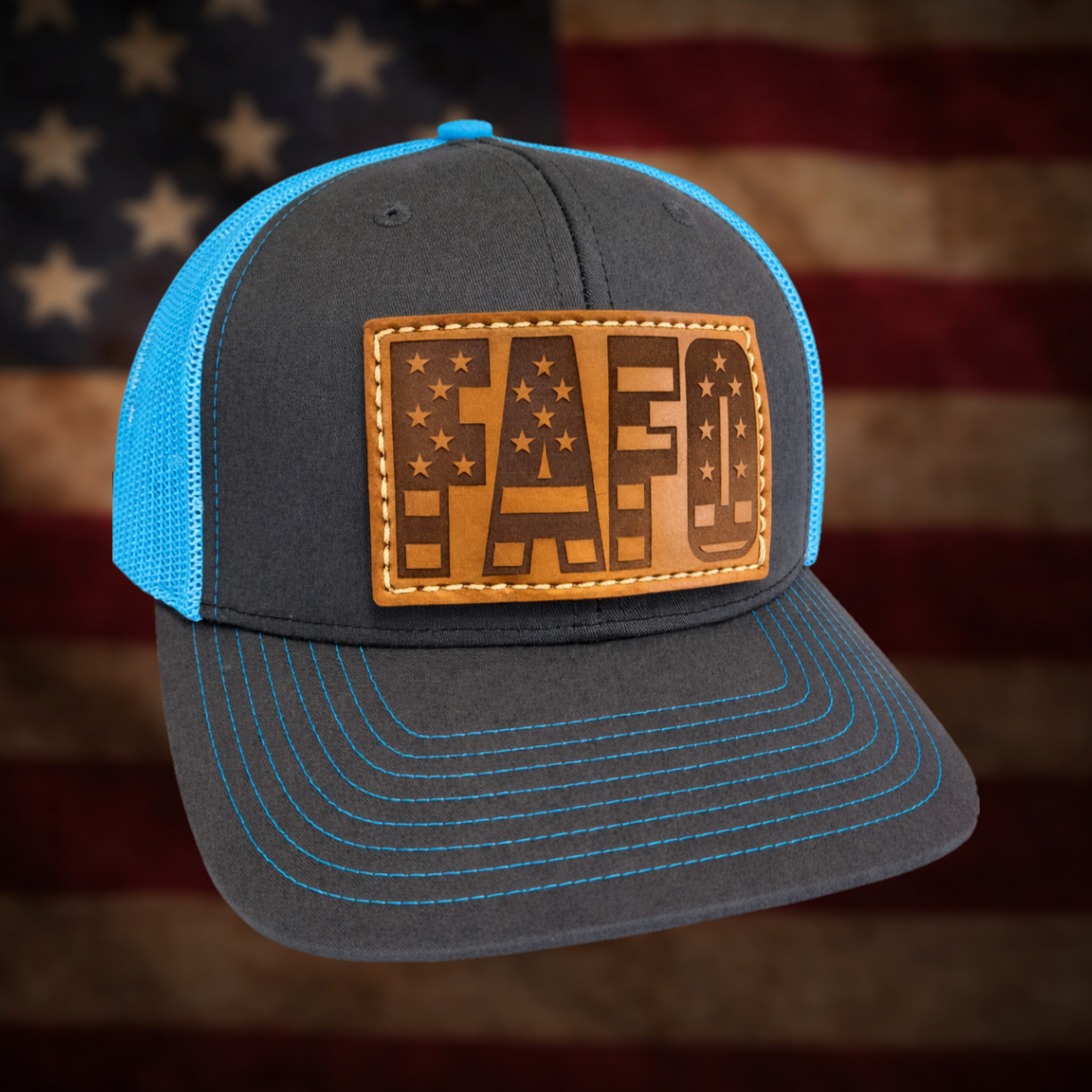 FAFO – Leather Patch Hat