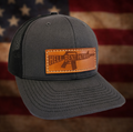 HBP Rifle – Leather Patch Hat