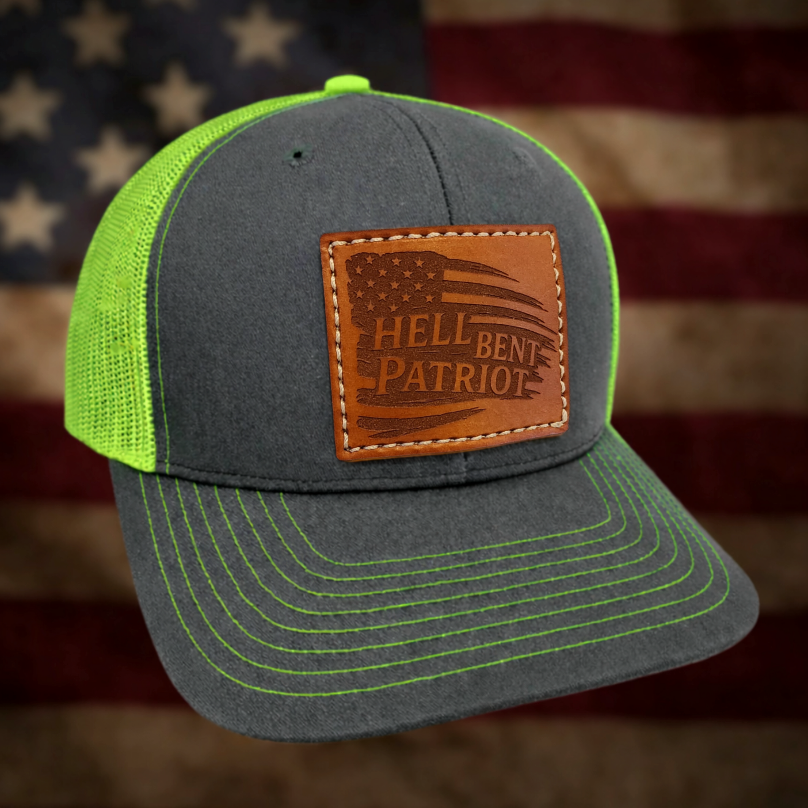 HBP Flag – Leather Patch Hat