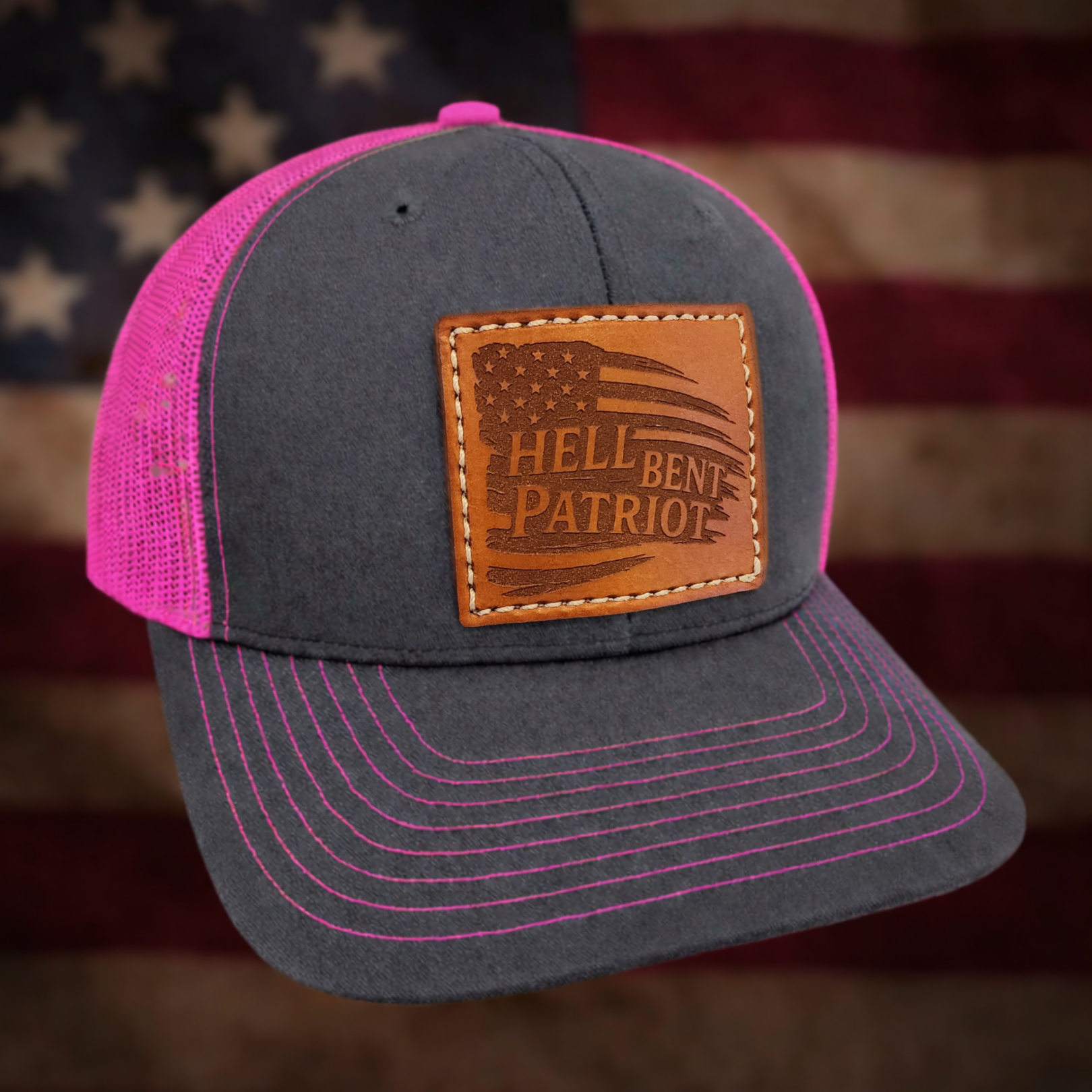 HBP Flag – Leather Patch Hat