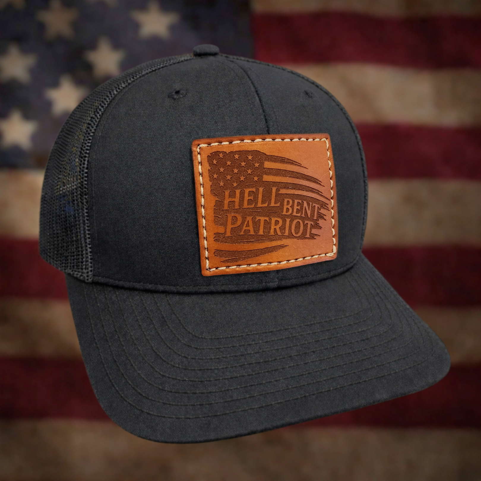 HBP Flag – Leather Patch Hat