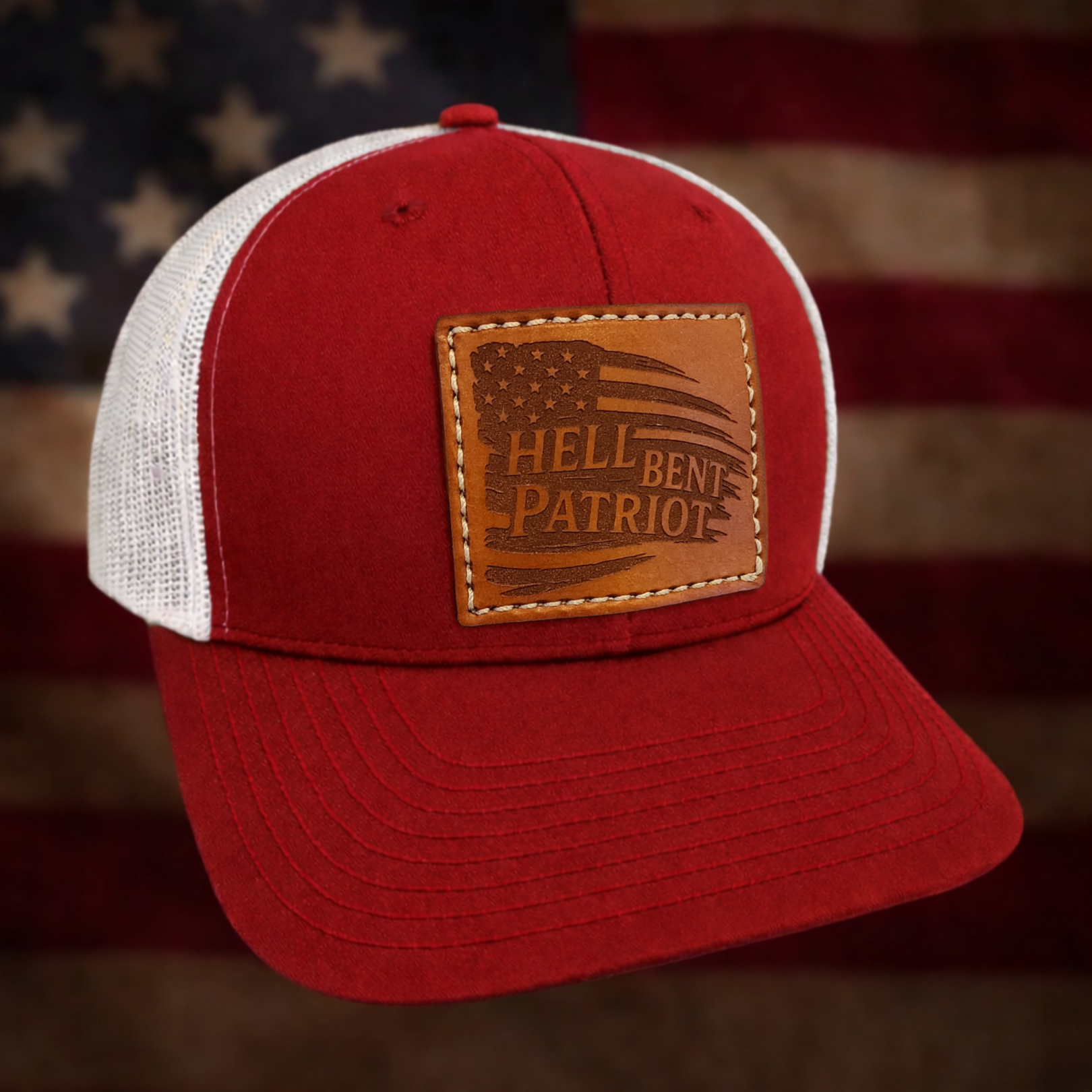 HBP Flag – Leather Patch Hat