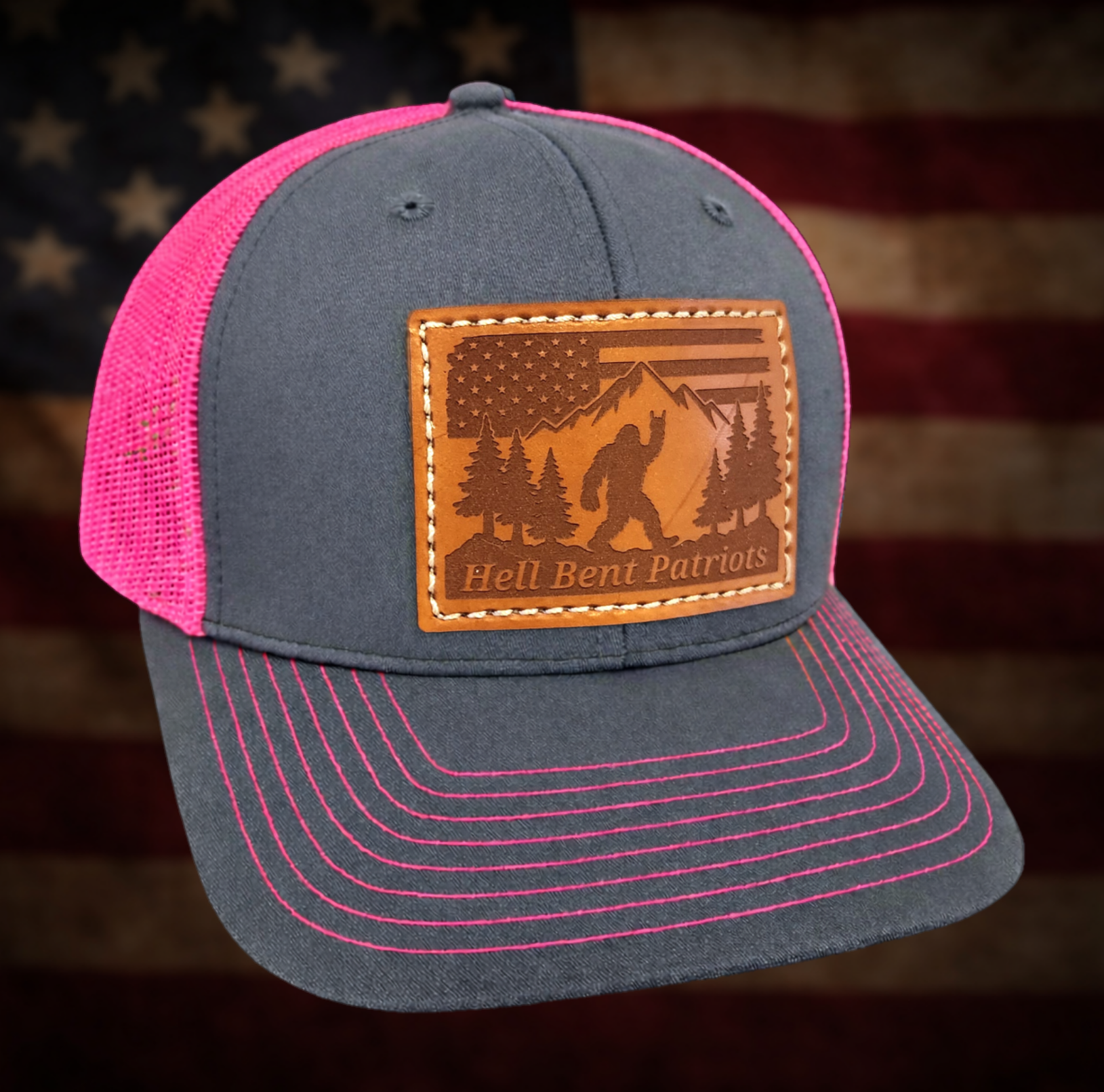 HBP Bigfoot– Leather Patch Hat