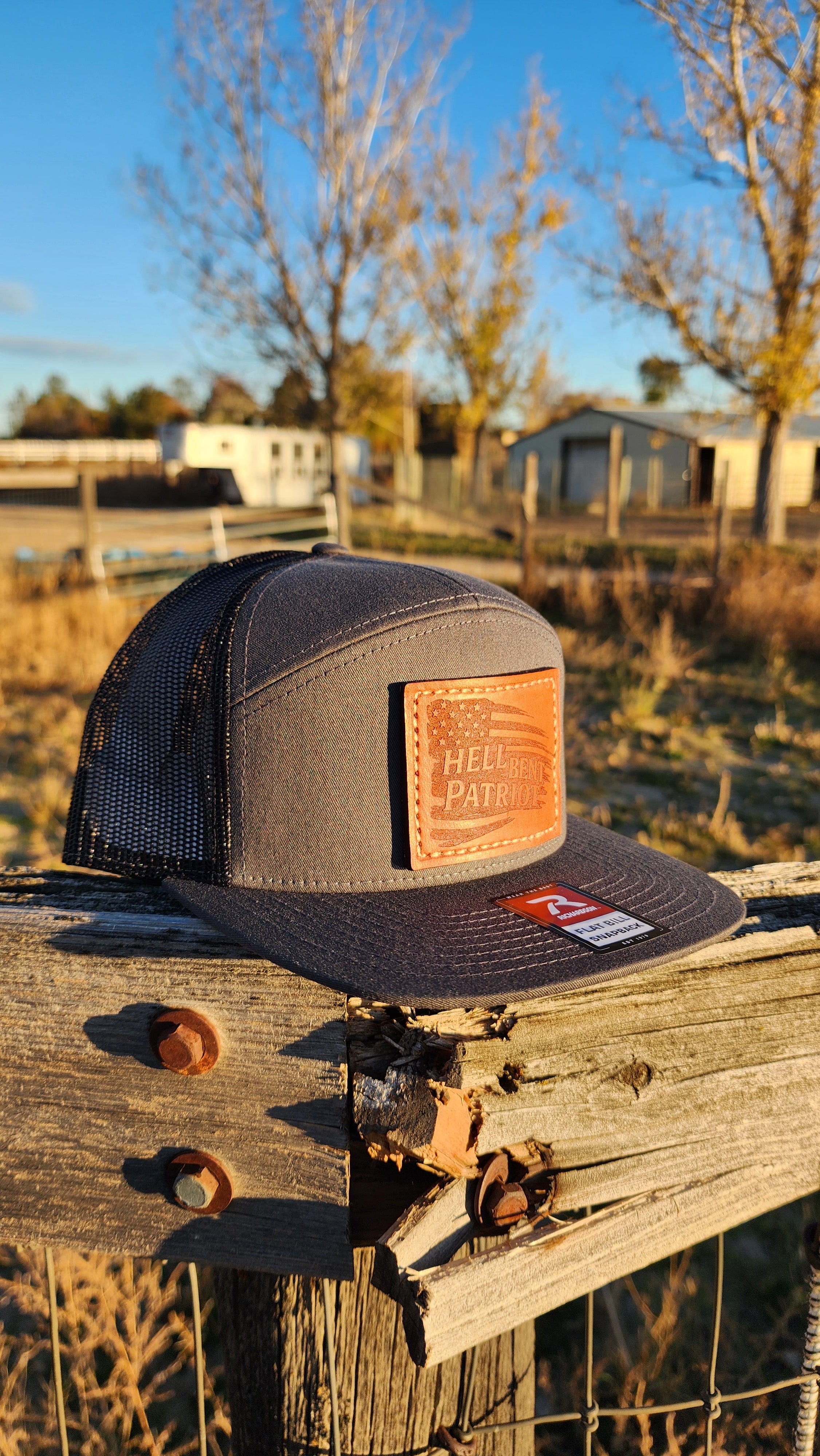 HBP Flag – Leather Patch Hat