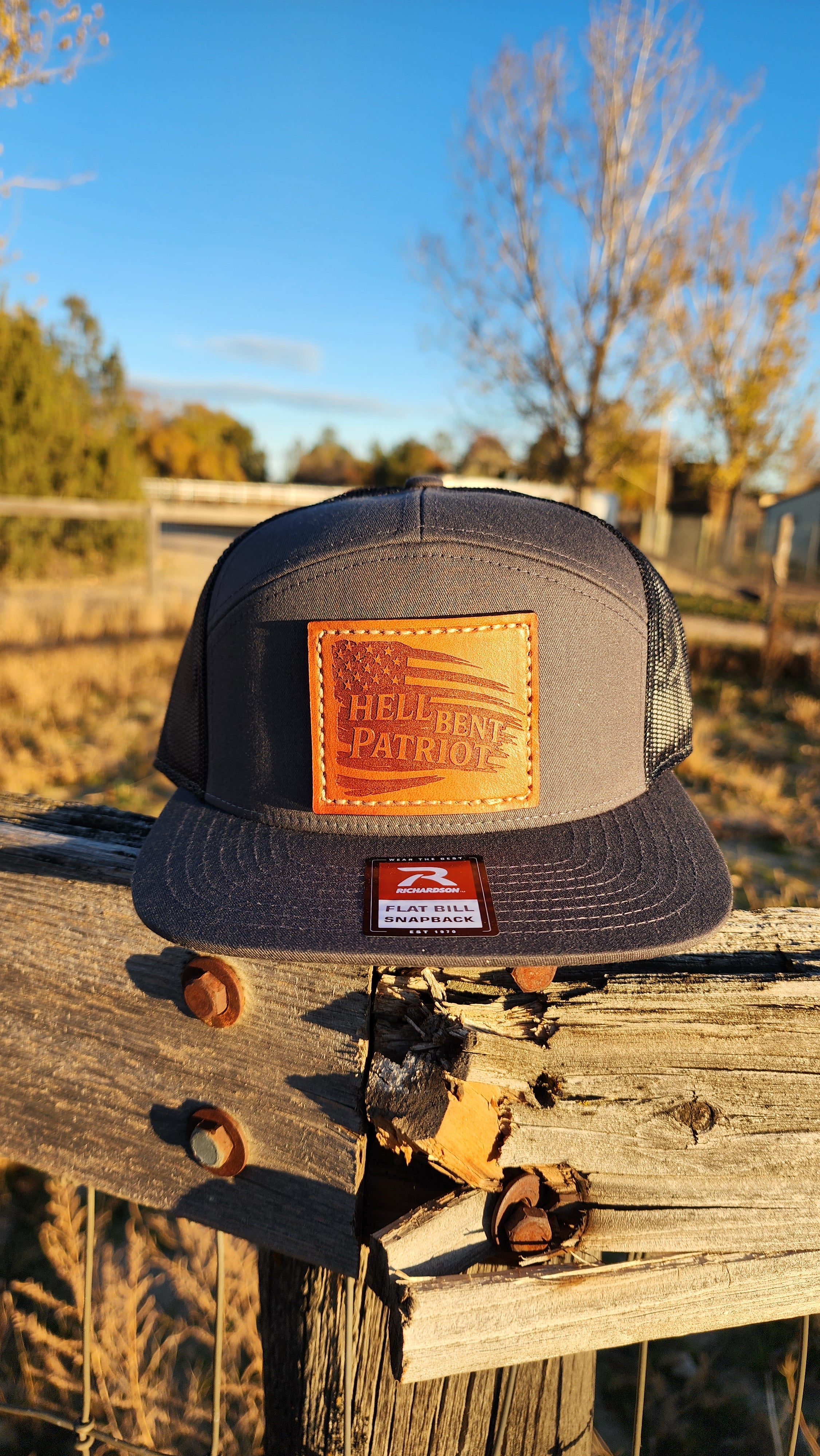 HBP Flag – Leather Patch Hat