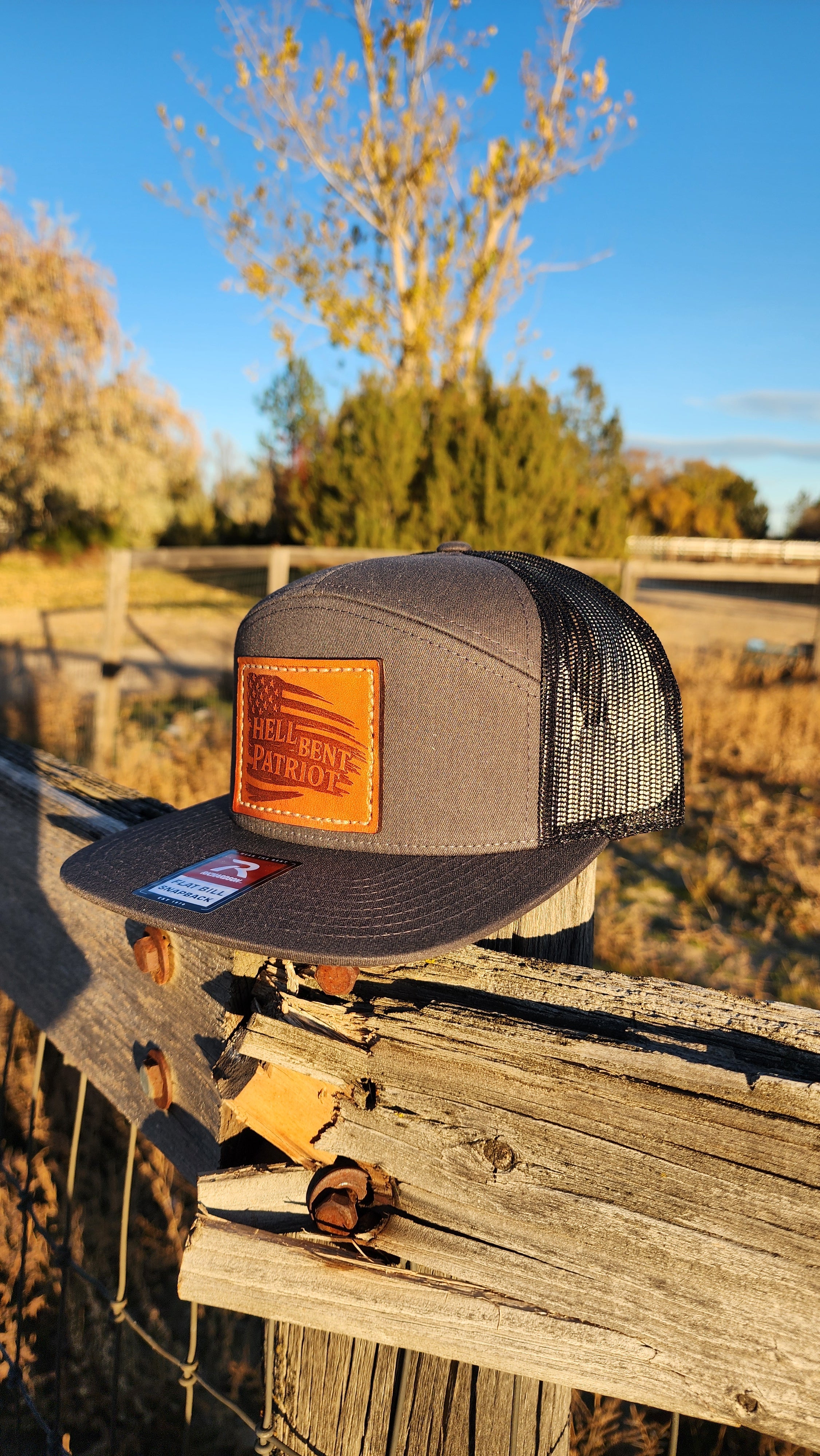 HBP Flag – Leather Patch Hat