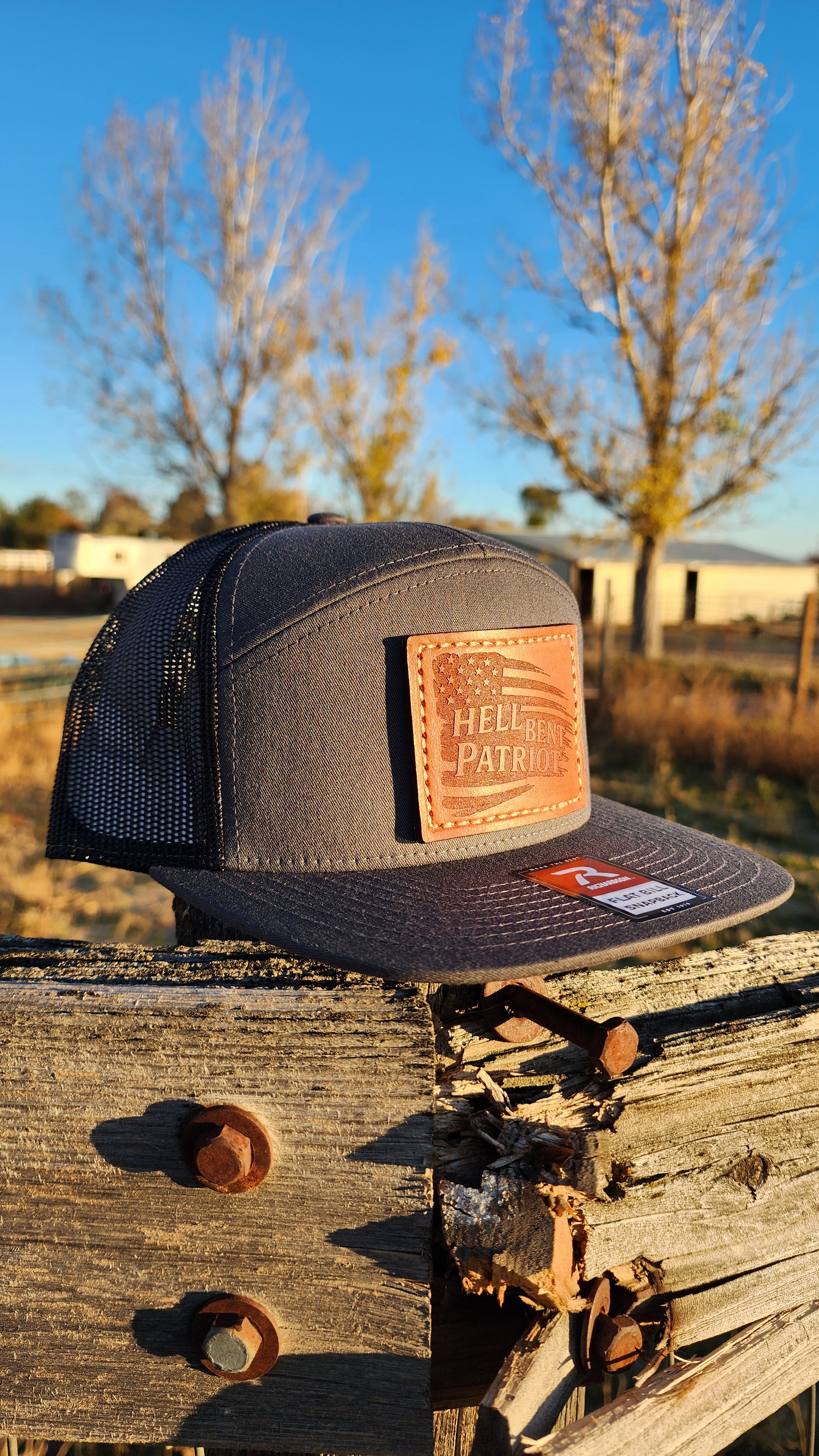 HBP Flag – Leather Patch Hat