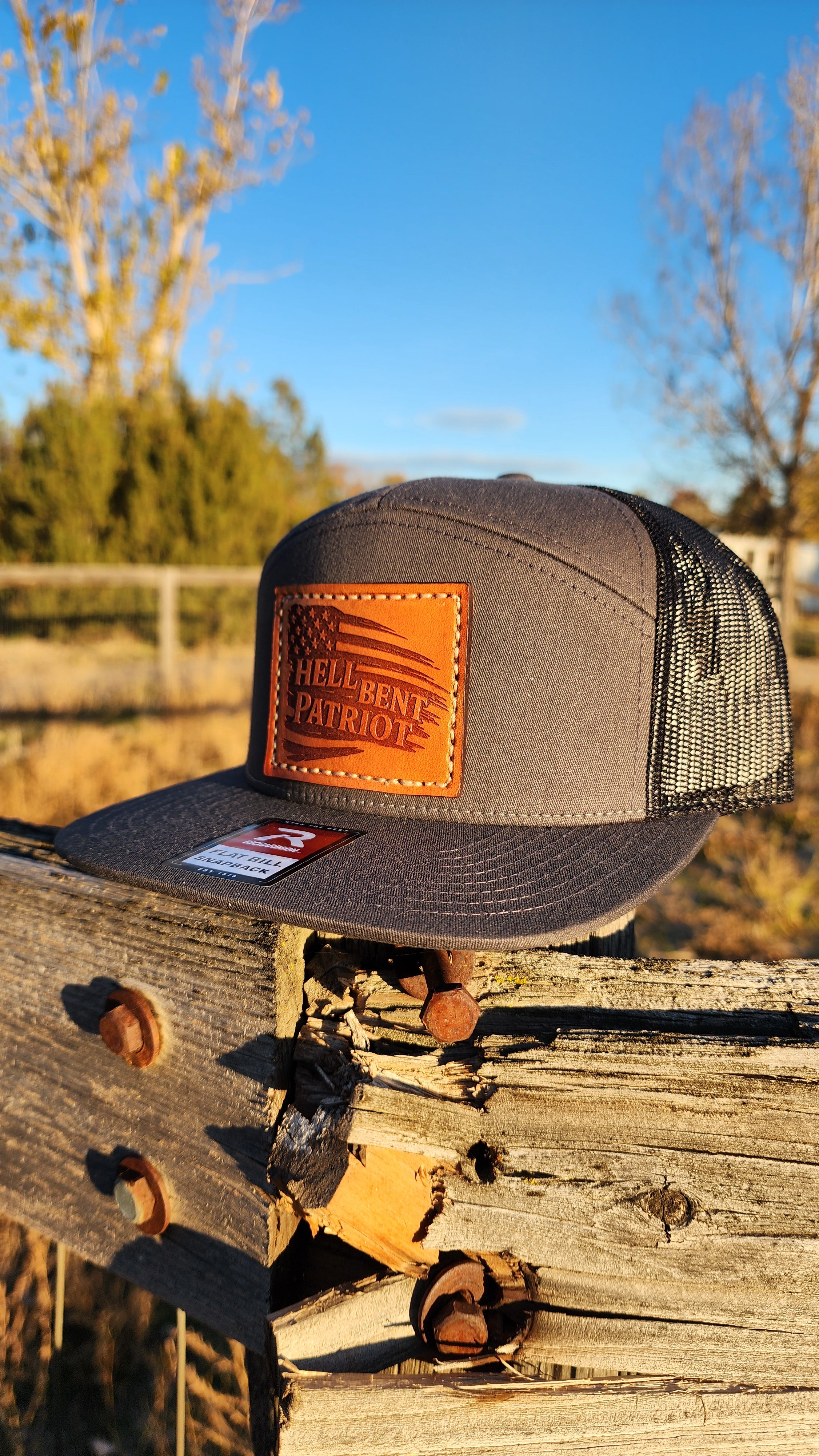 HBP Flag – Leather Patch Hat