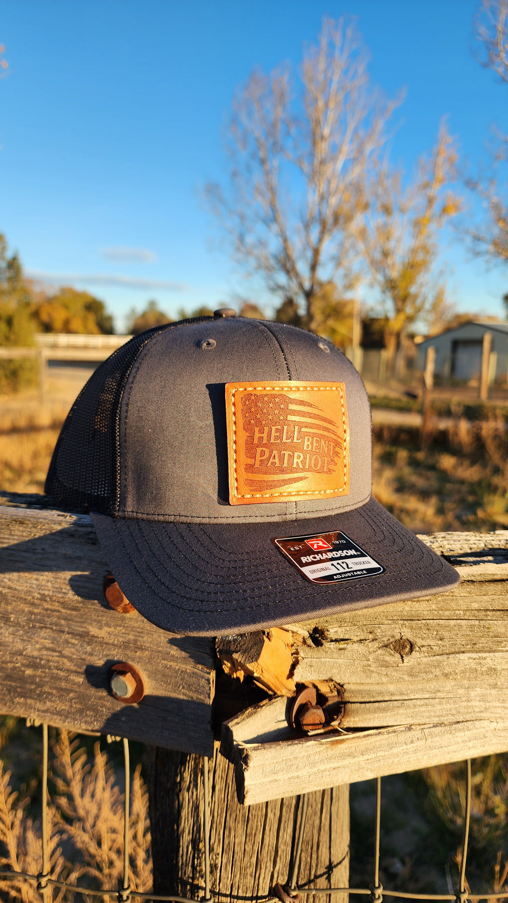 HBP Flag – Leather Patch Hat