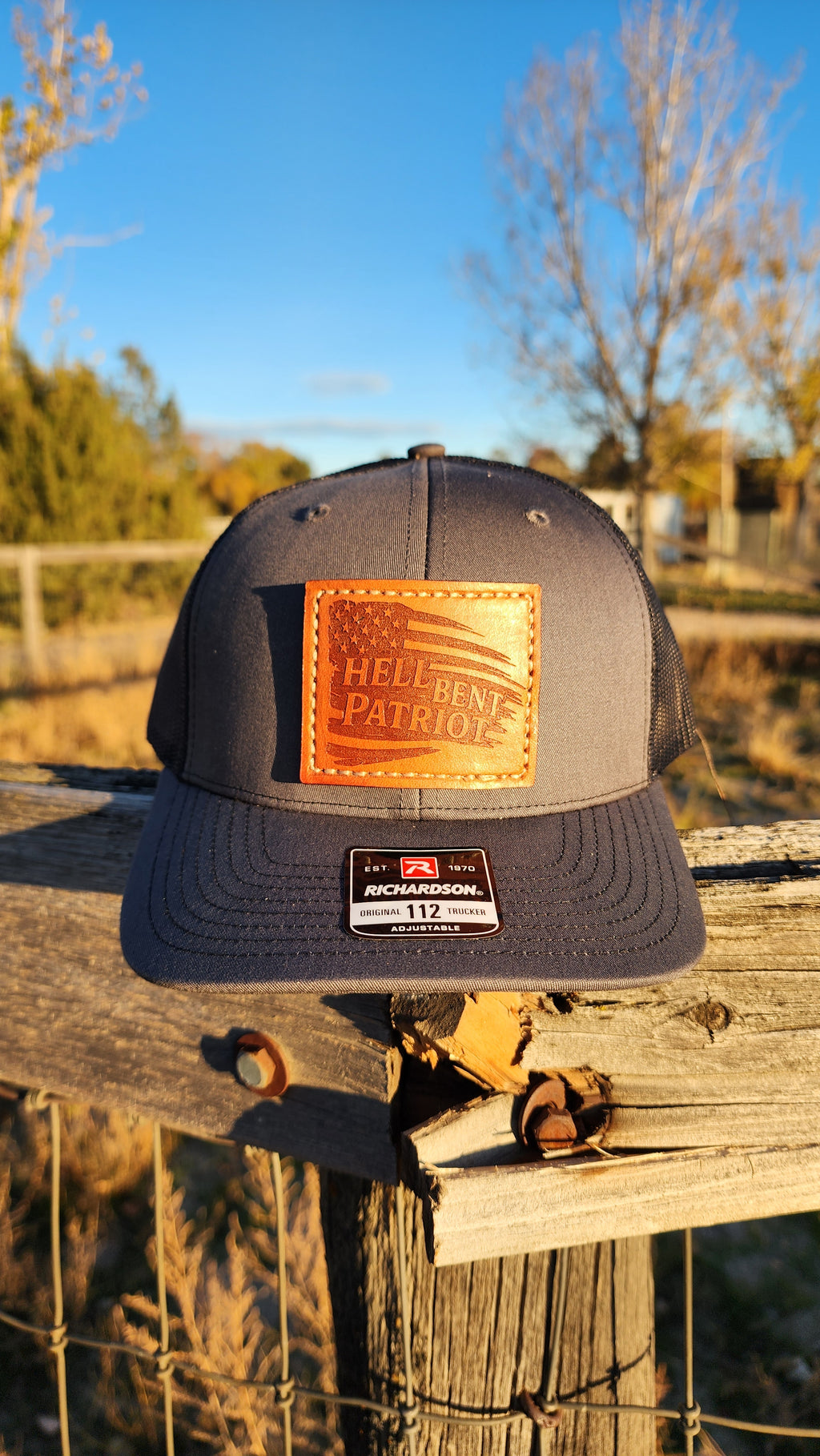 HBP Flag – Leather Patch Hat