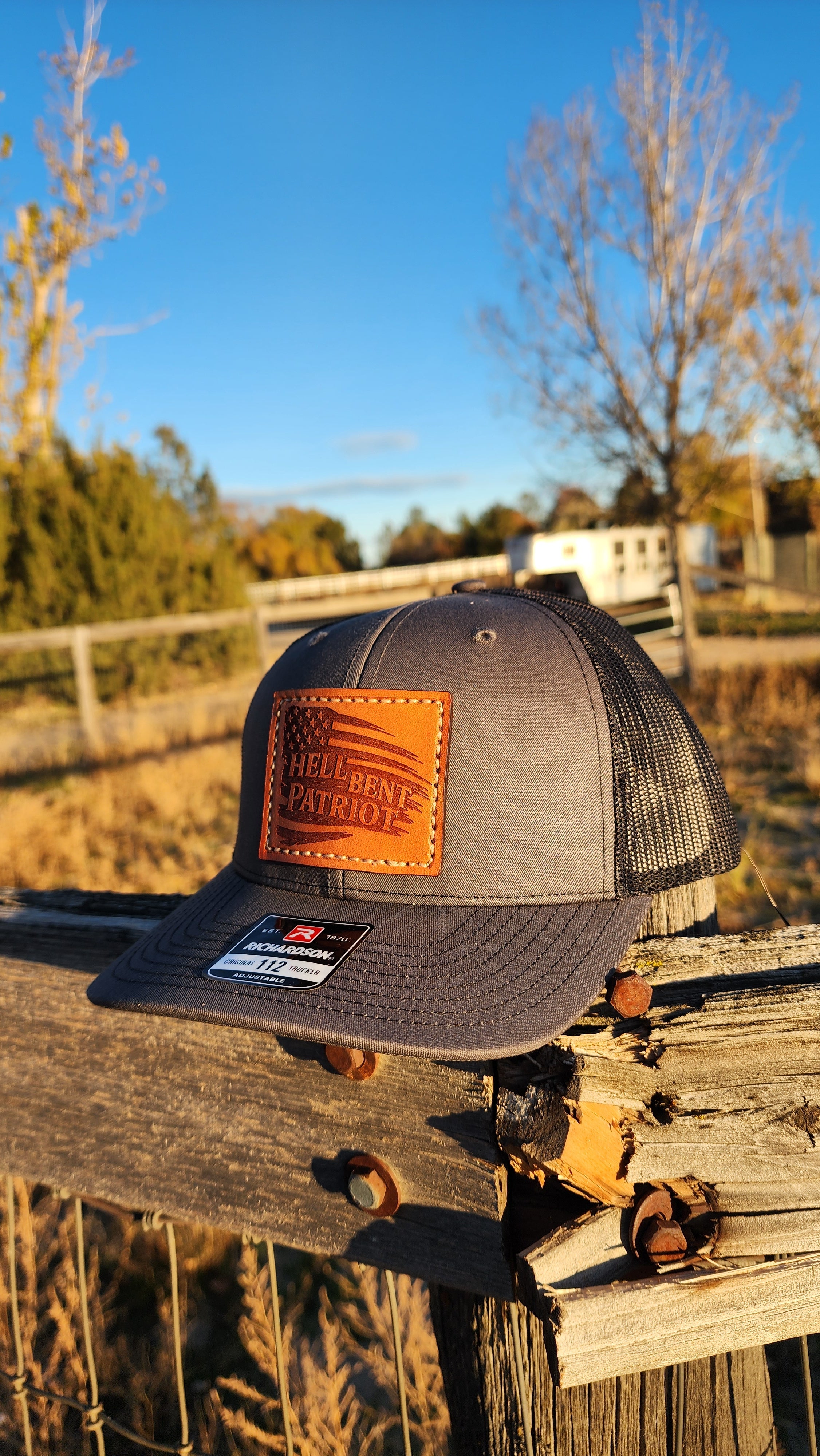 HBP Flag – Leather Patch Hat