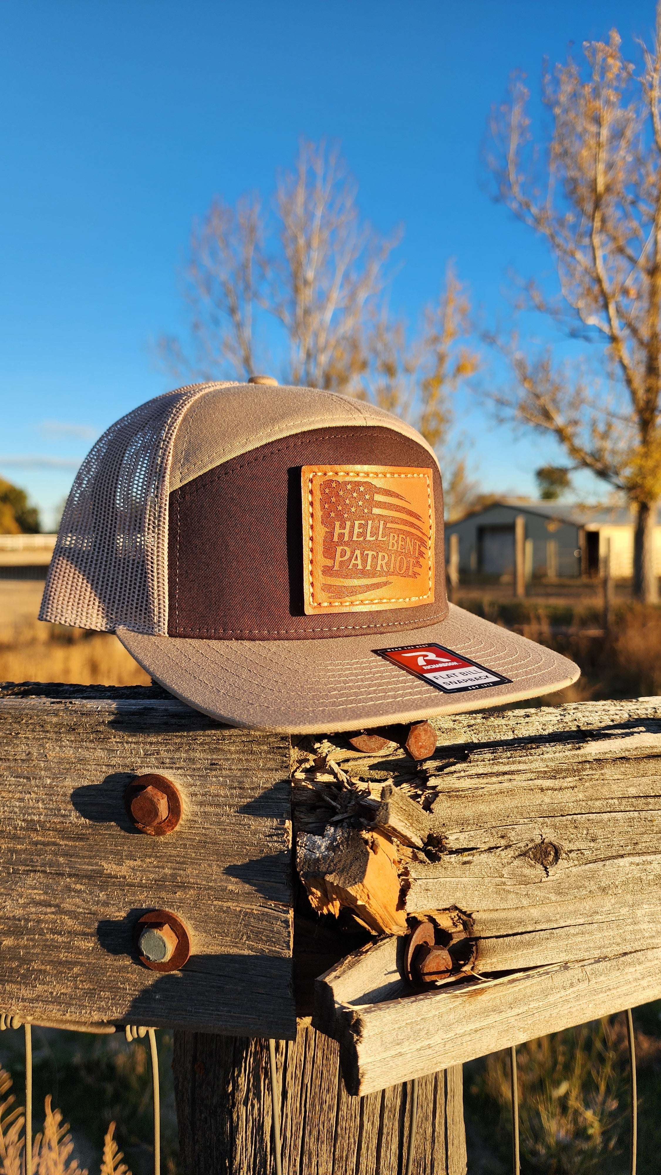 HBP Flag – Leather Patch Hat