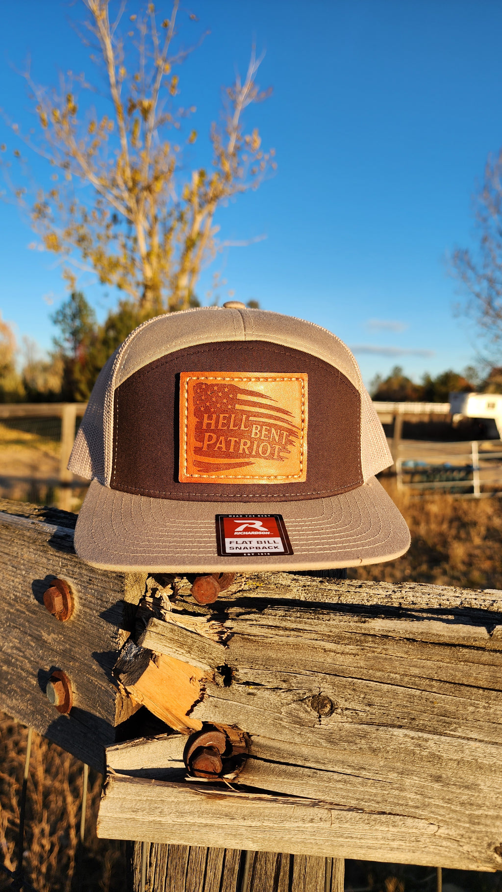 HBP Flag – Leather Patch Hat