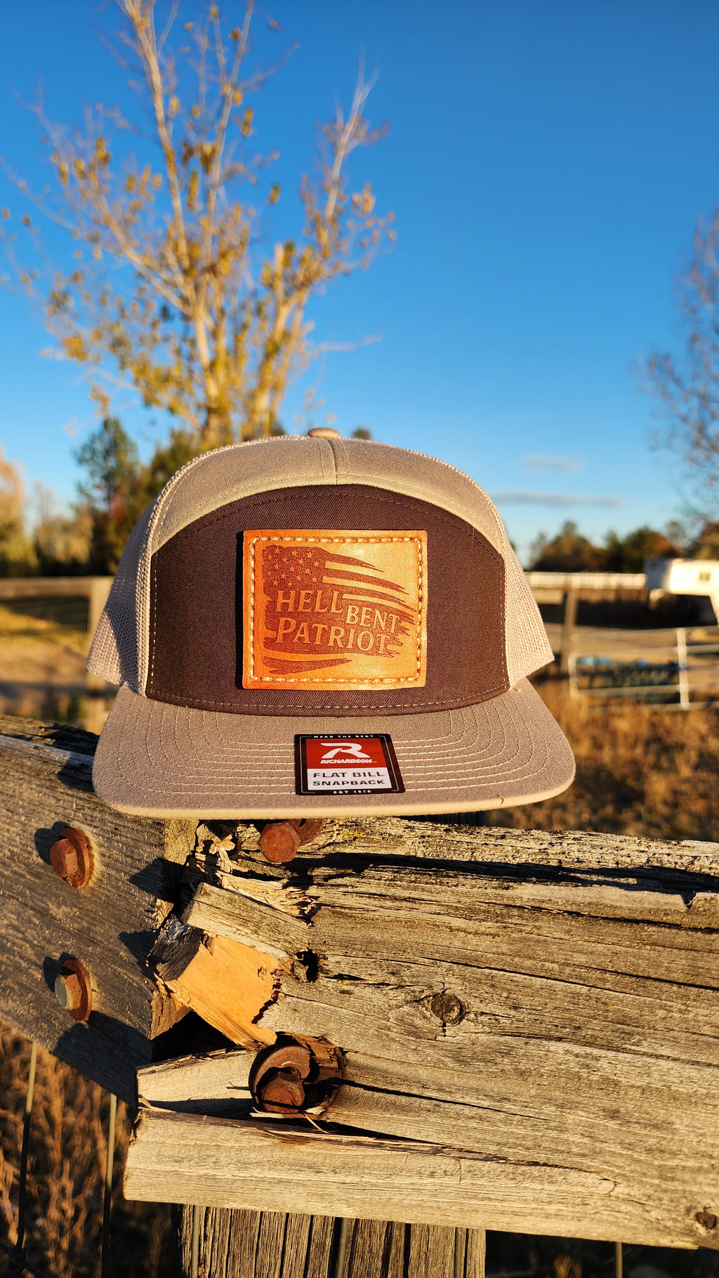 HBP Flag – Leather Patch Hat