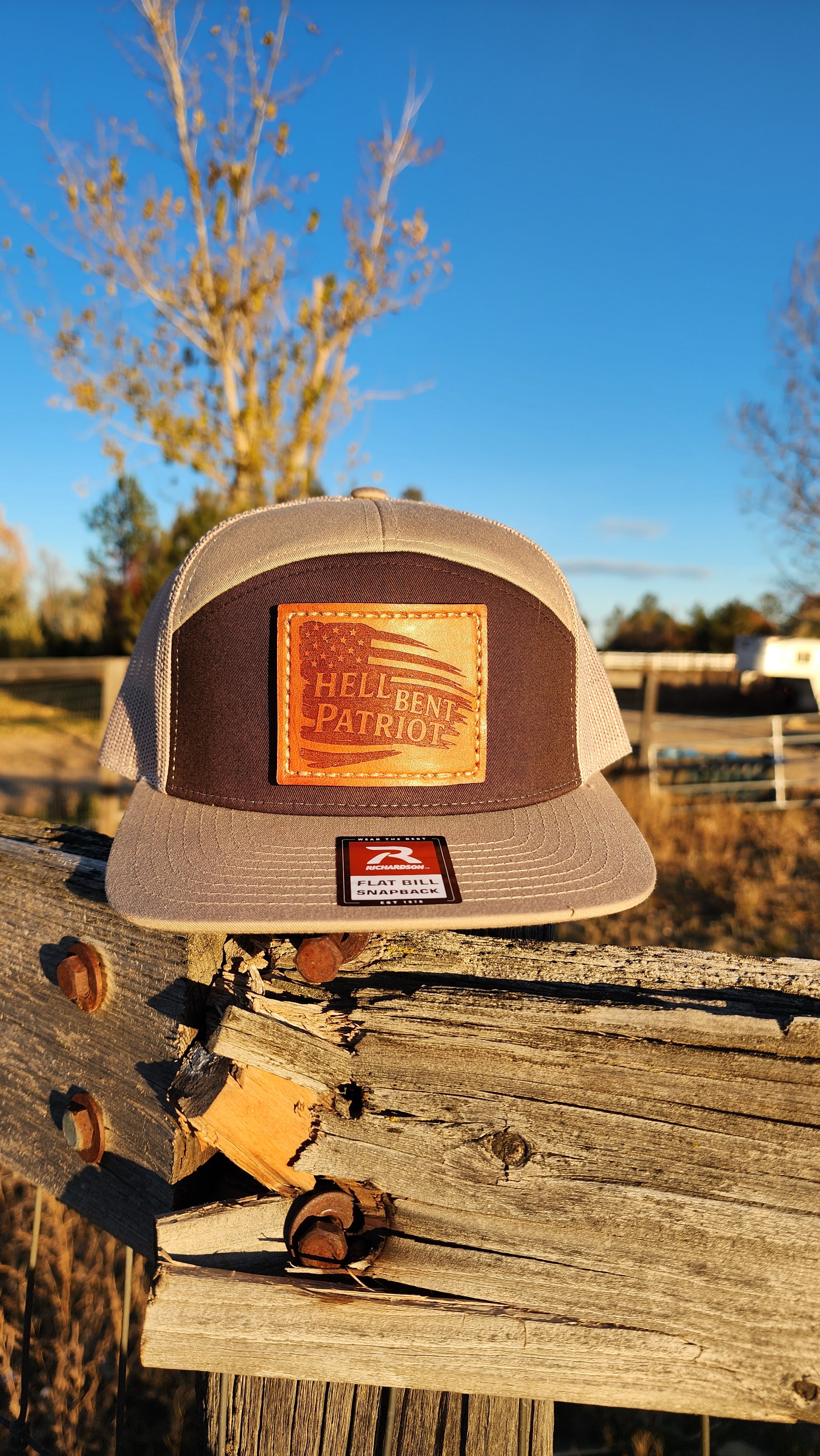 HBP Flag – Leather Patch Hat