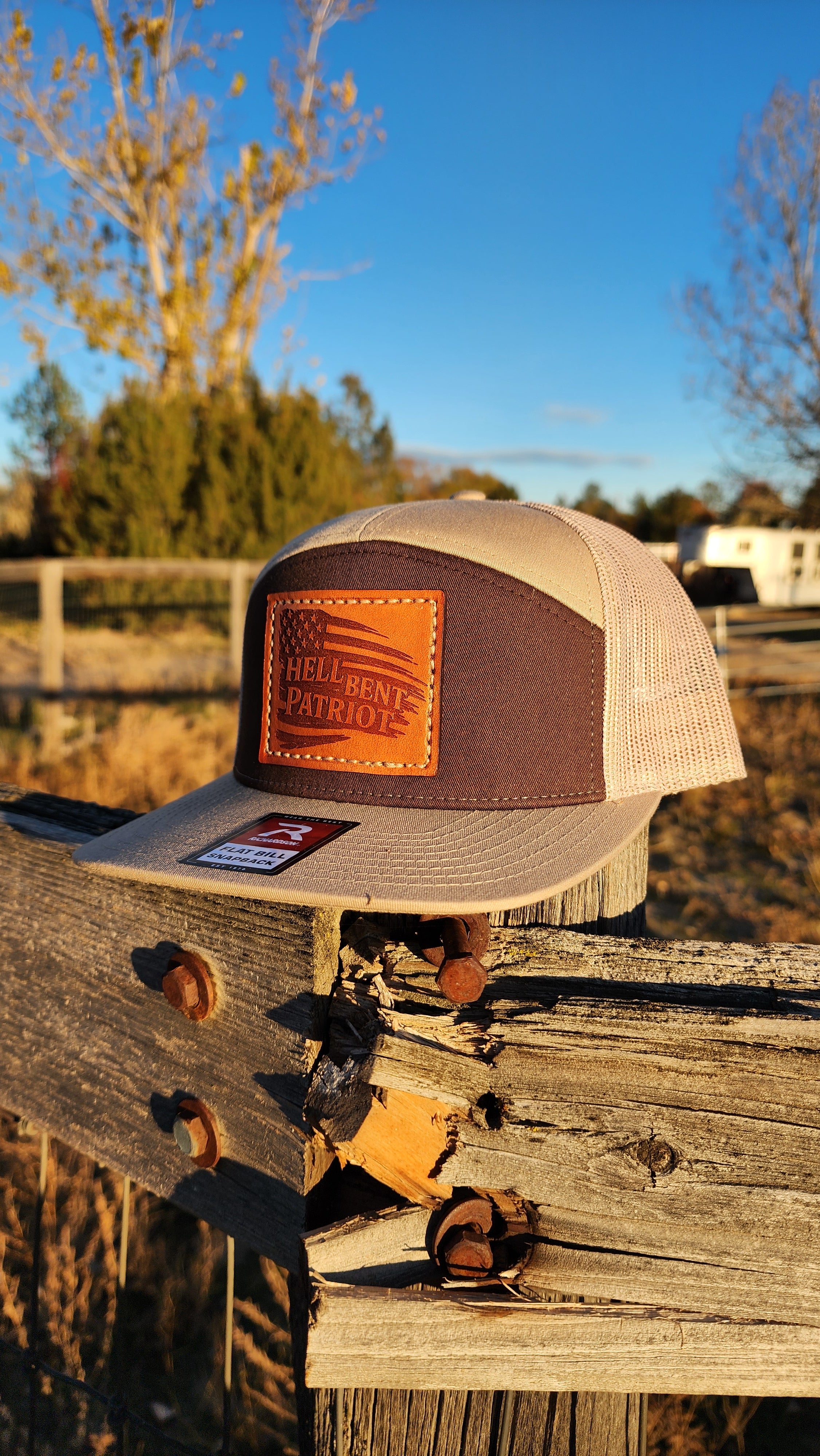 HBP Flag – Leather Patch Hat