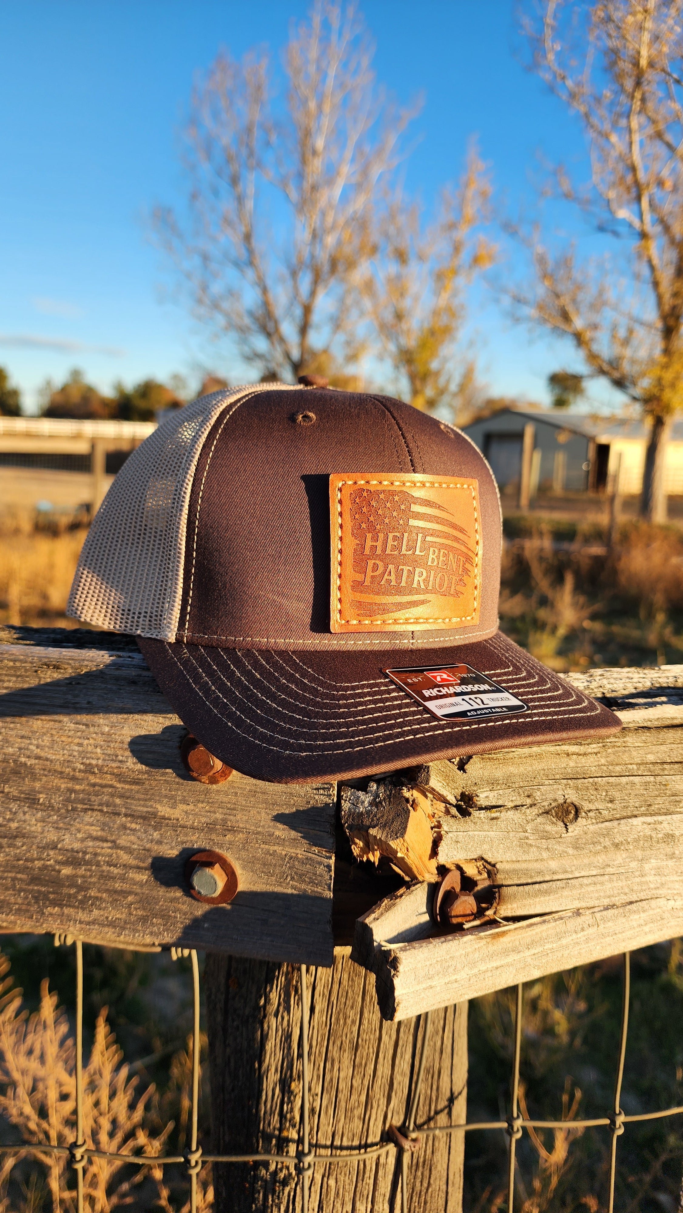 HBP Flag – Leather Patch Hat
