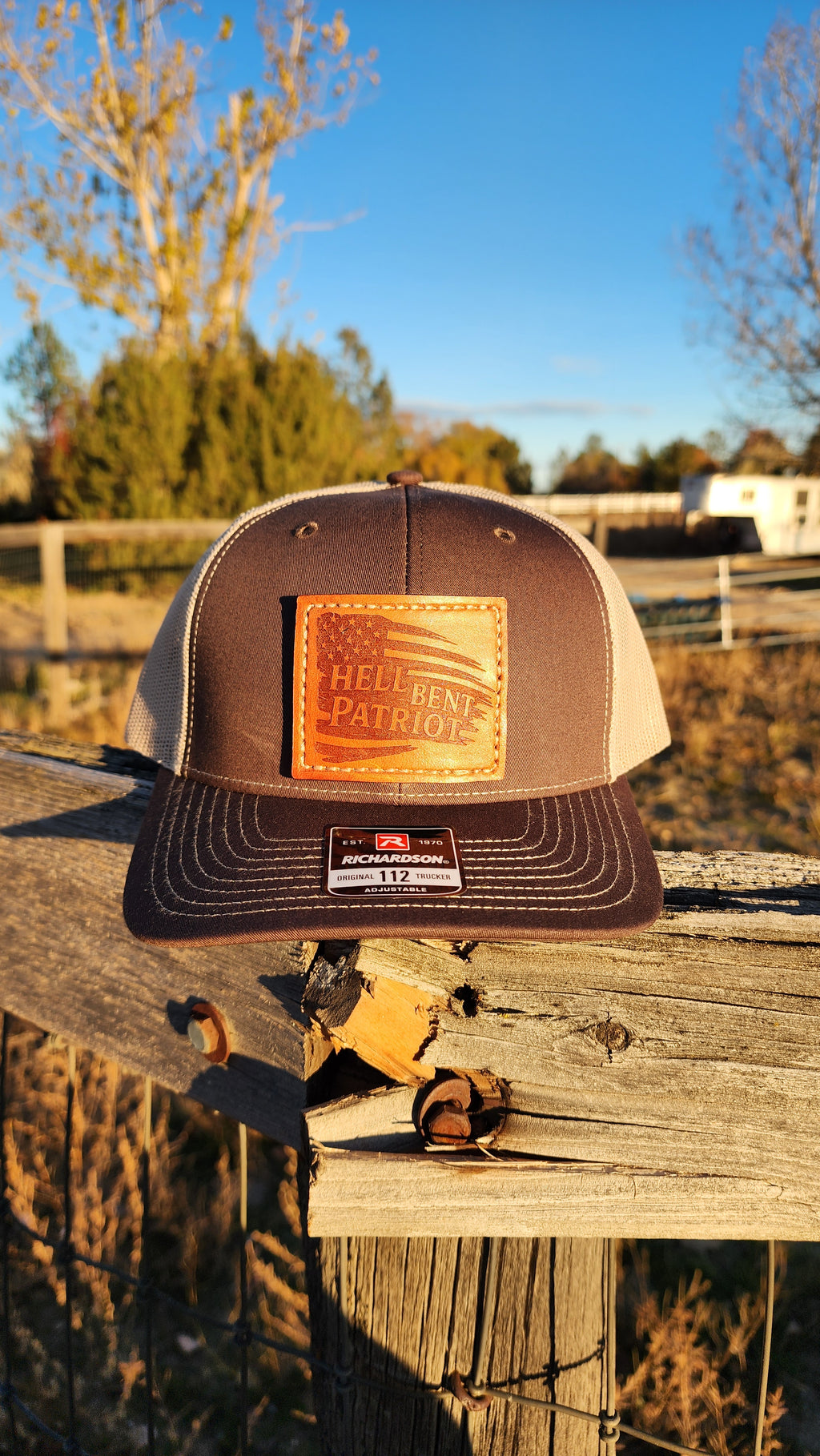 HBP Flag – Leather Patch Hat