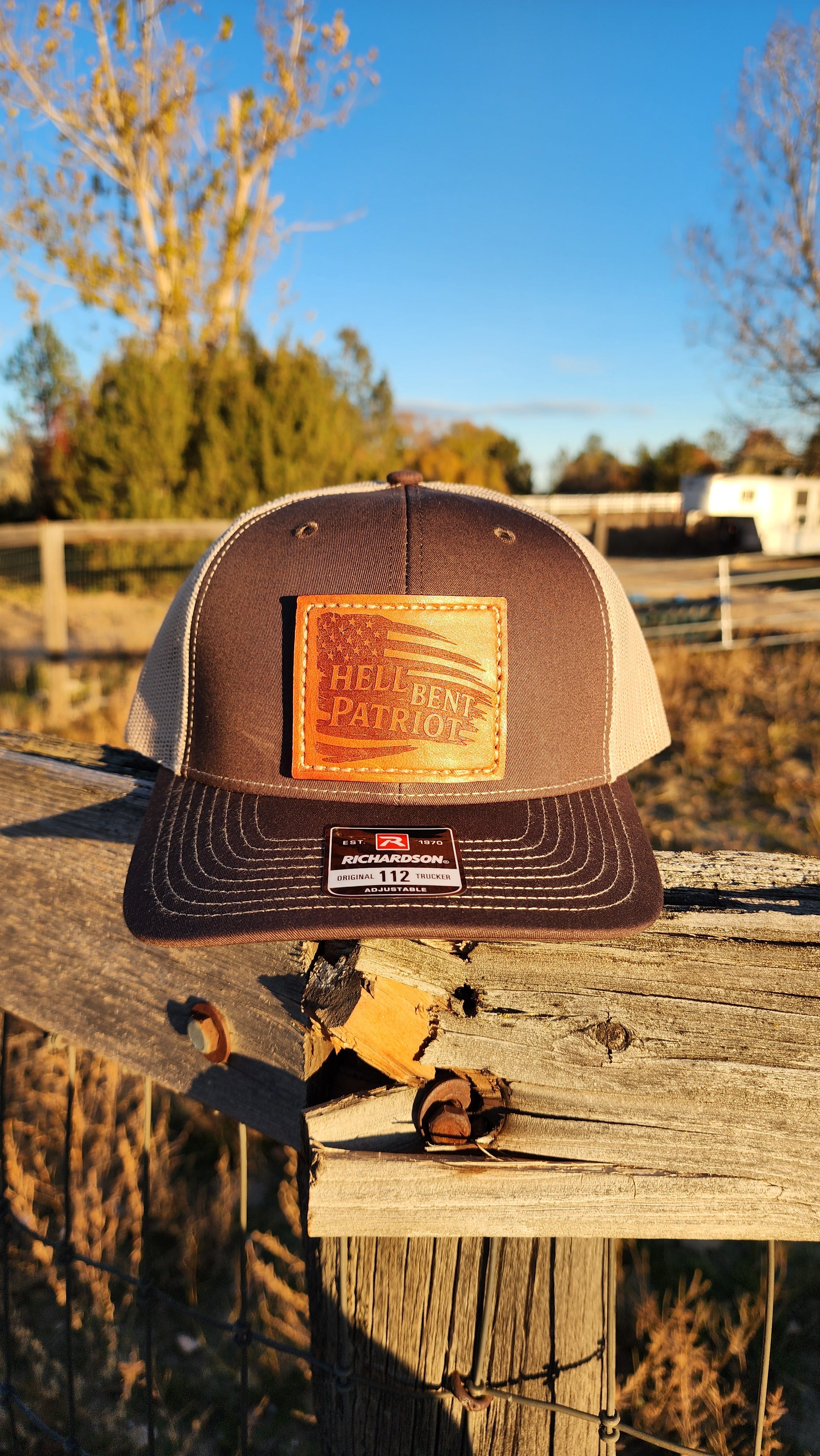 HBP Flag – Leather Patch Hat