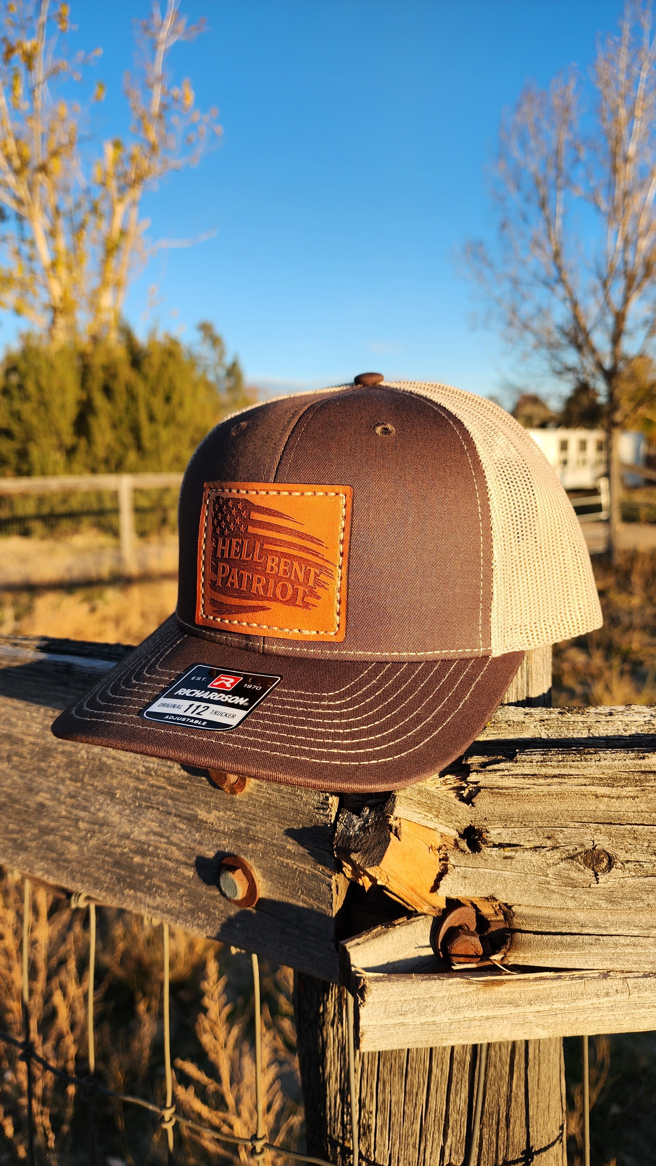 HBP Flag – Leather Patch Hat