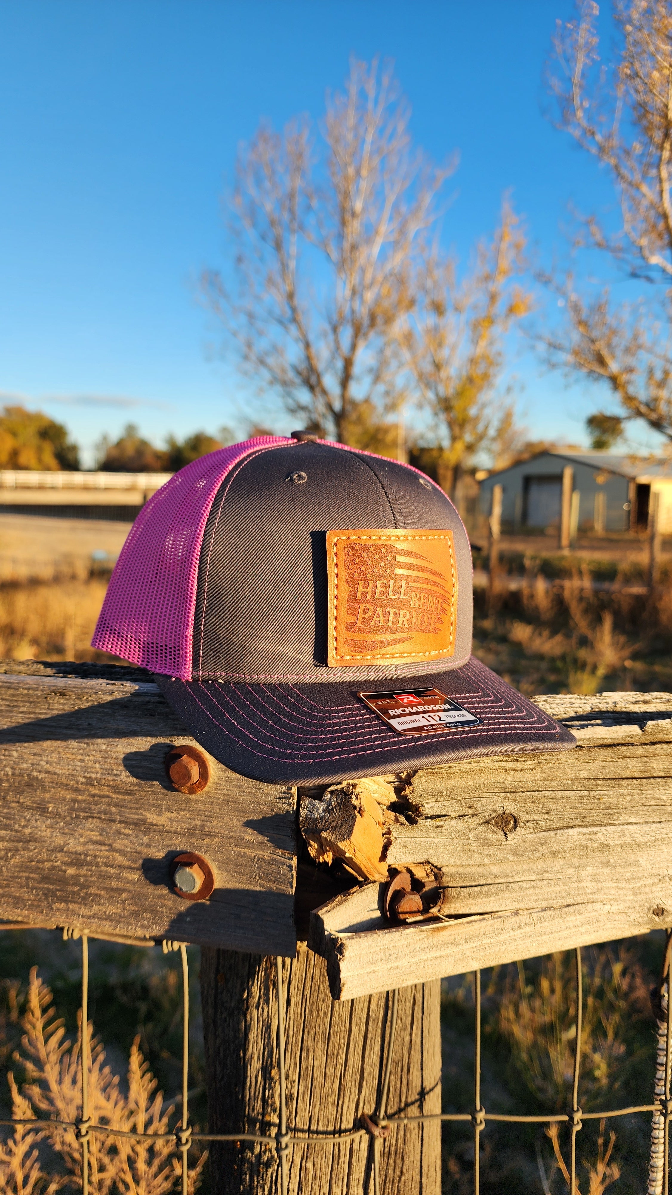 HBP Flag – Leather Patch Hat