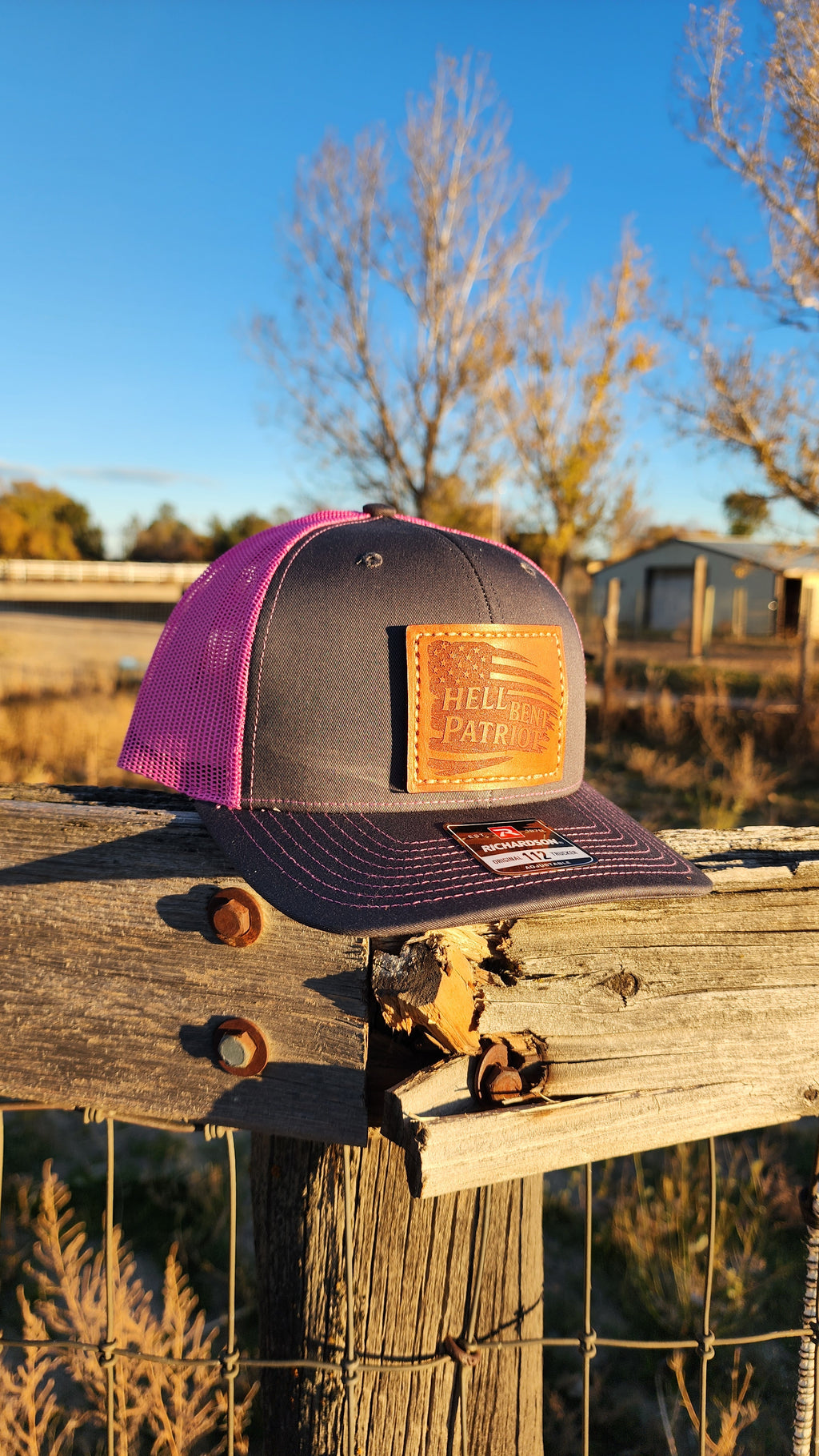 HBP Flag – Leather Patch Hat