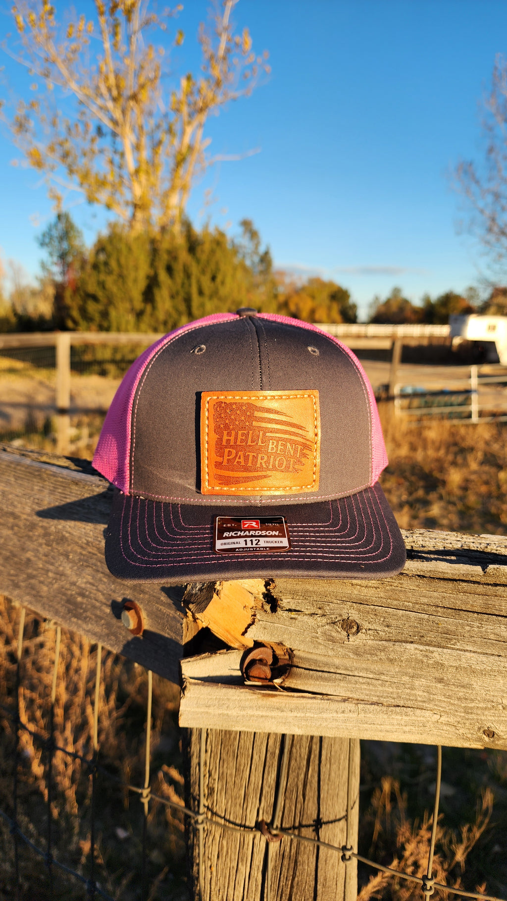 HBP Flag – Leather Patch Hat