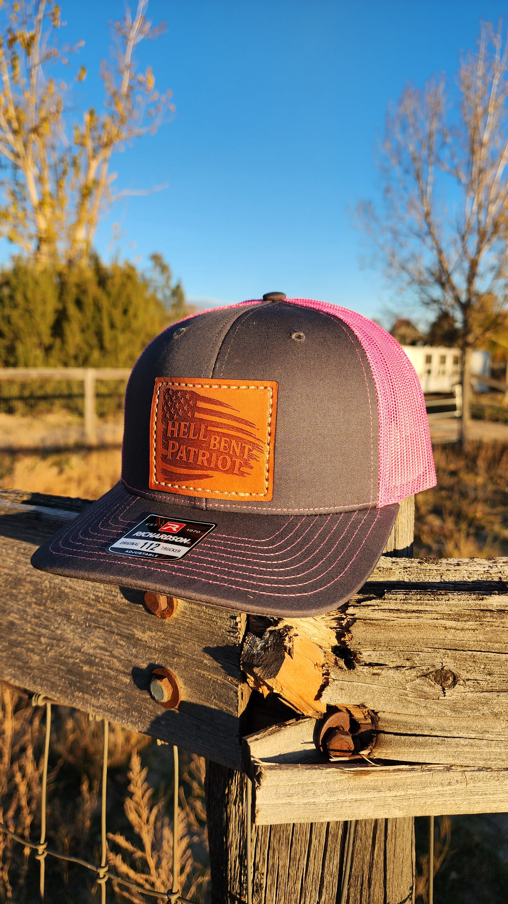 HBP Flag – Leather Patch Hat