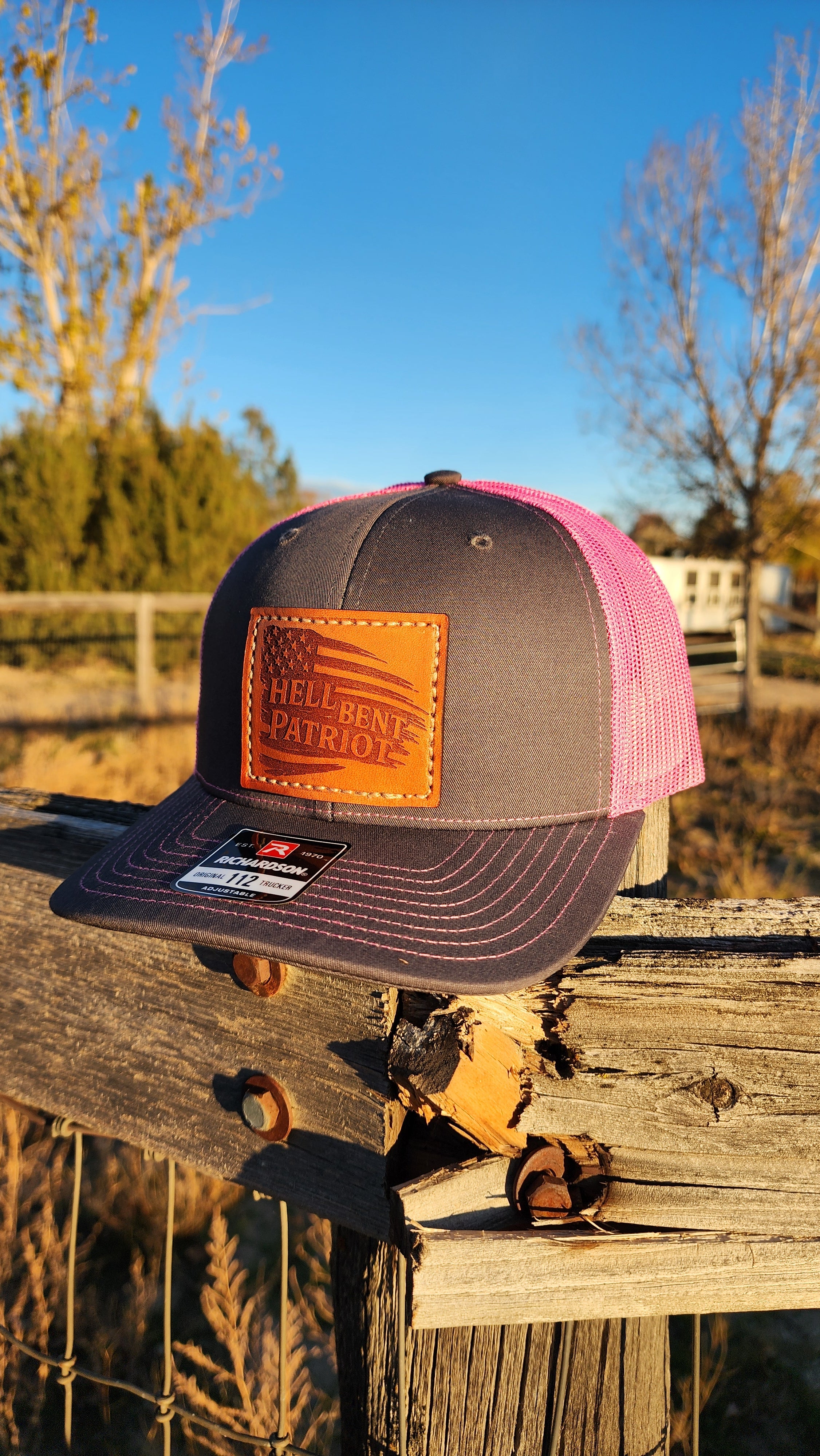 HBP Flag – Leather Patch Hat