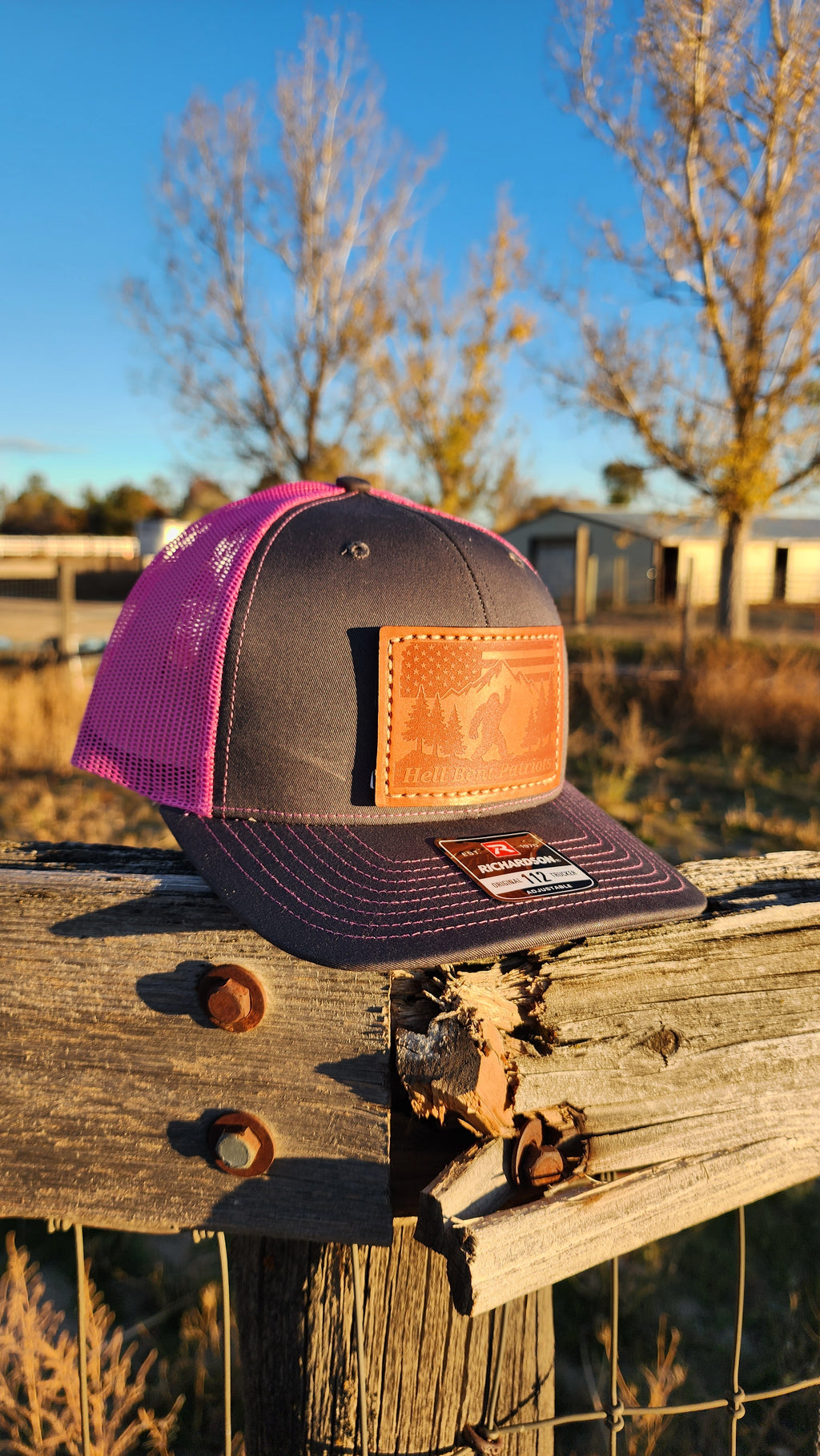 HBP Bigfoot– Leather Patch Hat