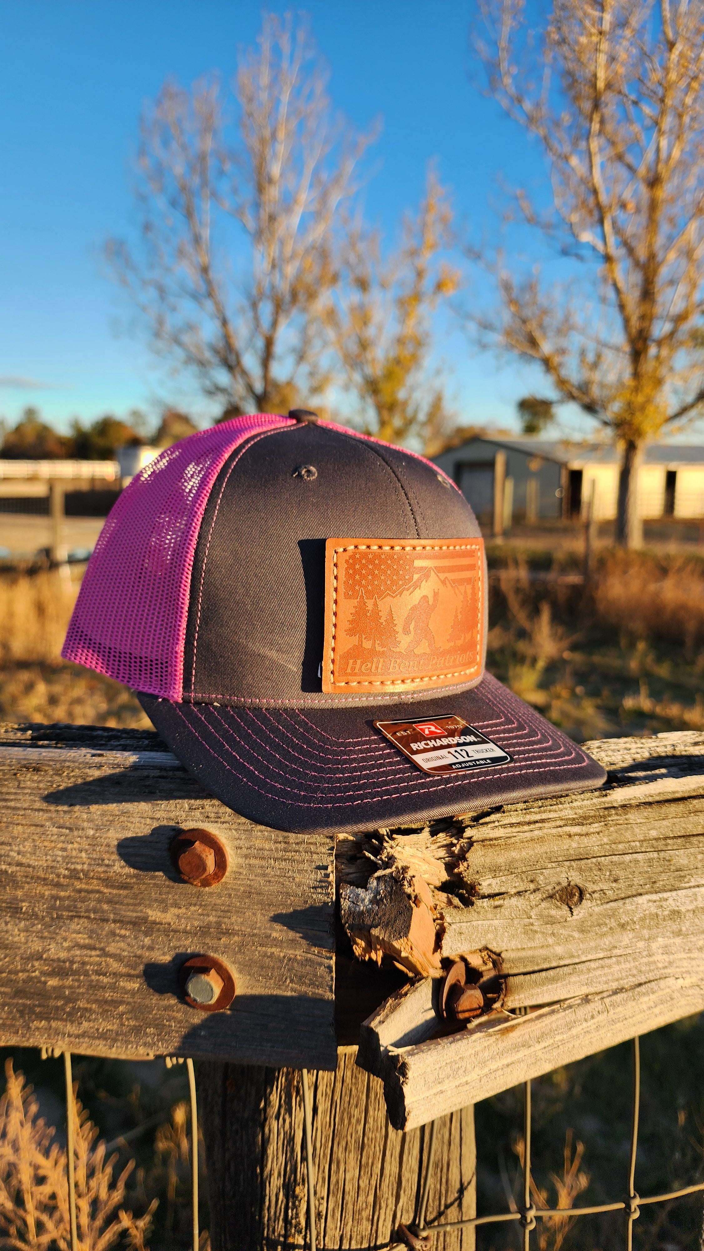 HBP Bigfoot– Leather Patch Hat