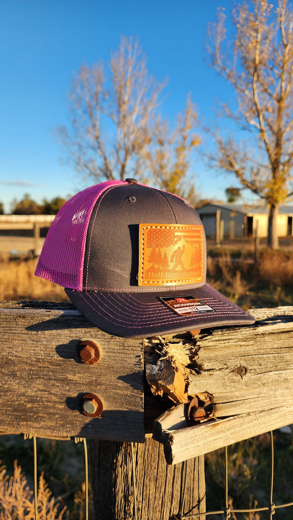 HBP Bigfoot– Leather Patch Hat