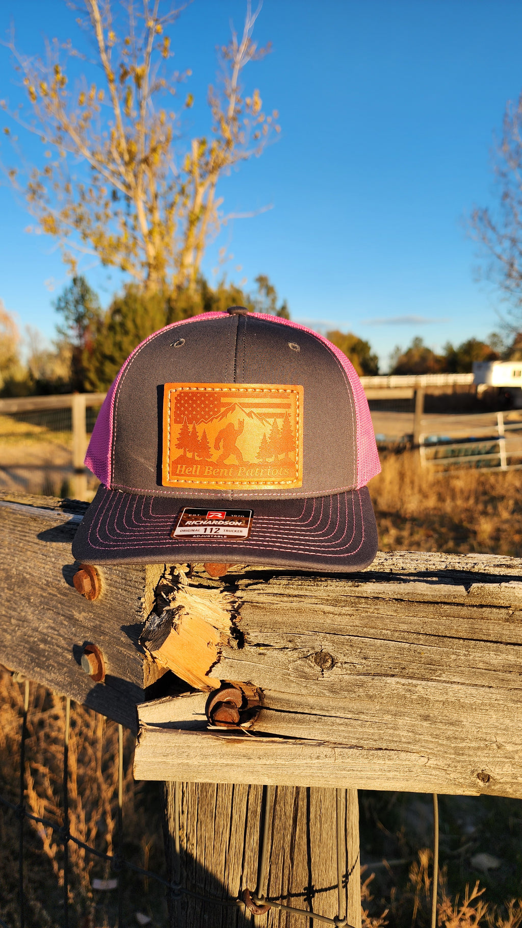 HBP Bigfoot– Leather Patch Hat