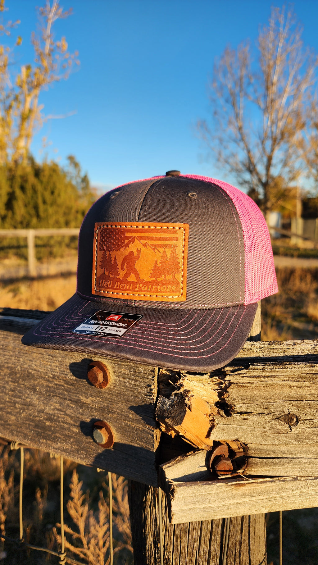 HBP Bigfoot– Leather Patch Hat