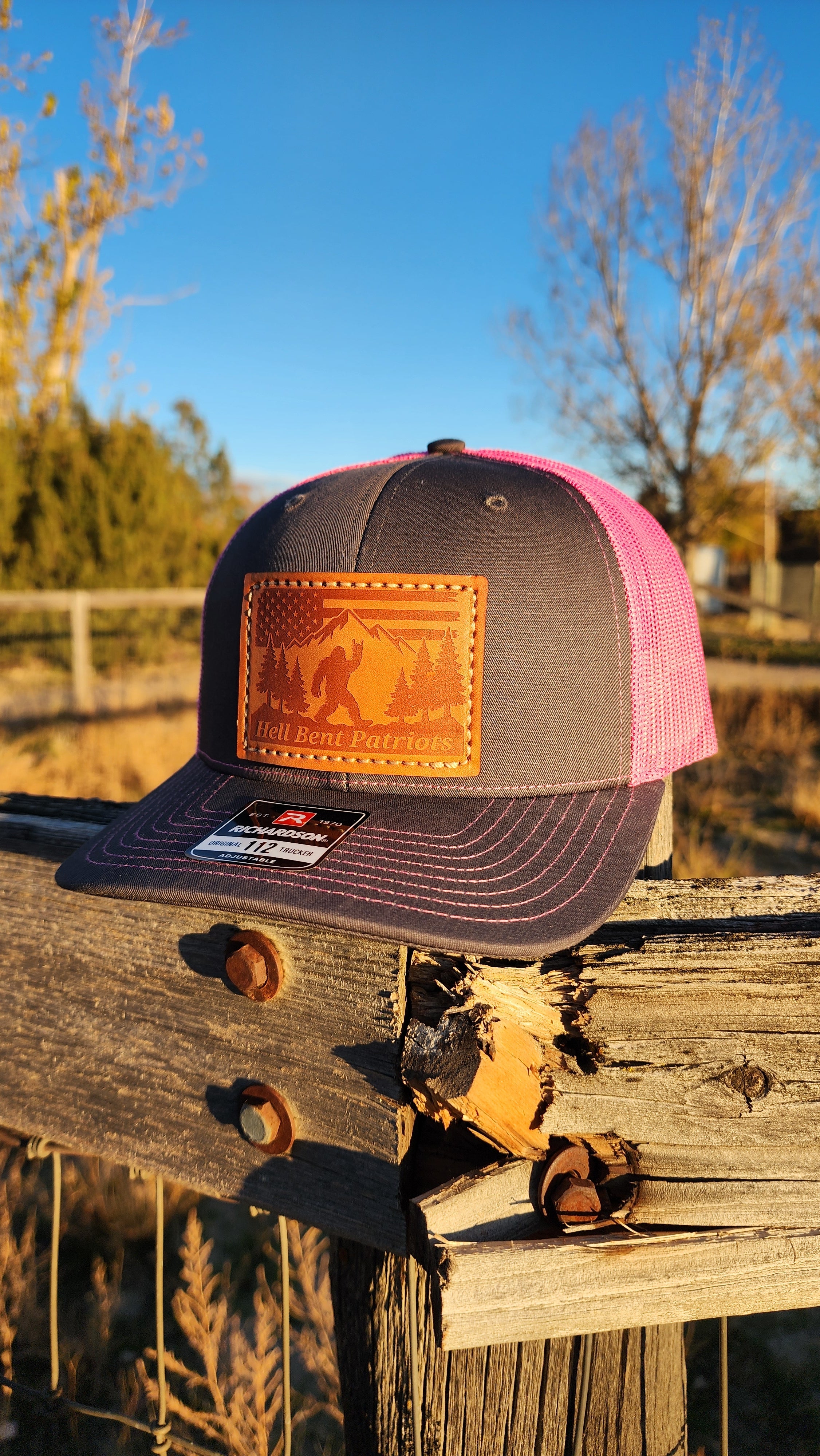 HBP Bigfoot– Leather Patch Hat