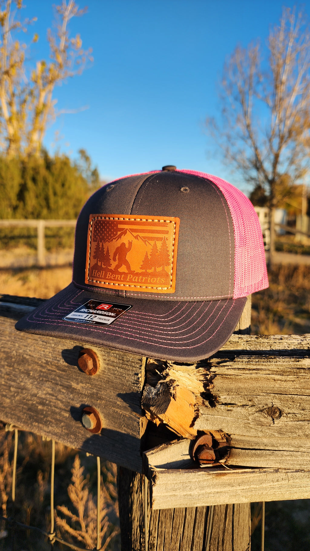 HBP Bigfoot– Leather Patch Hat