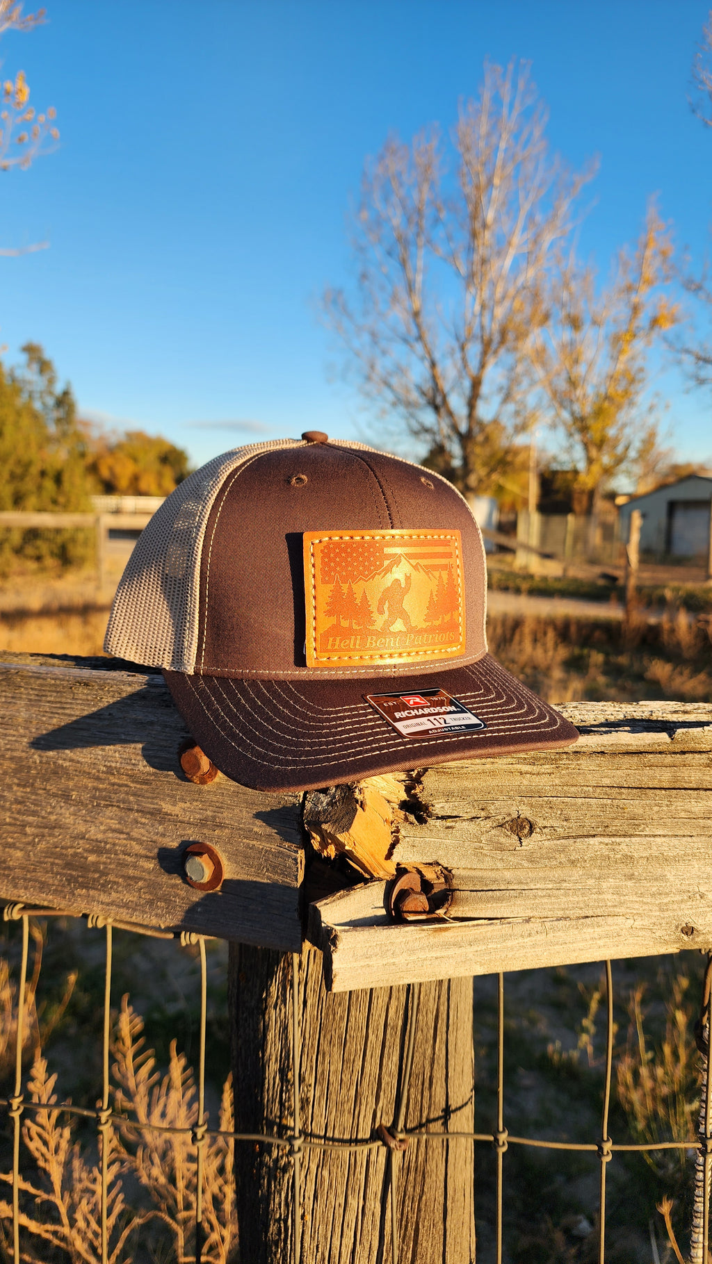HBP Bigfoot– Leather Patch Hat
