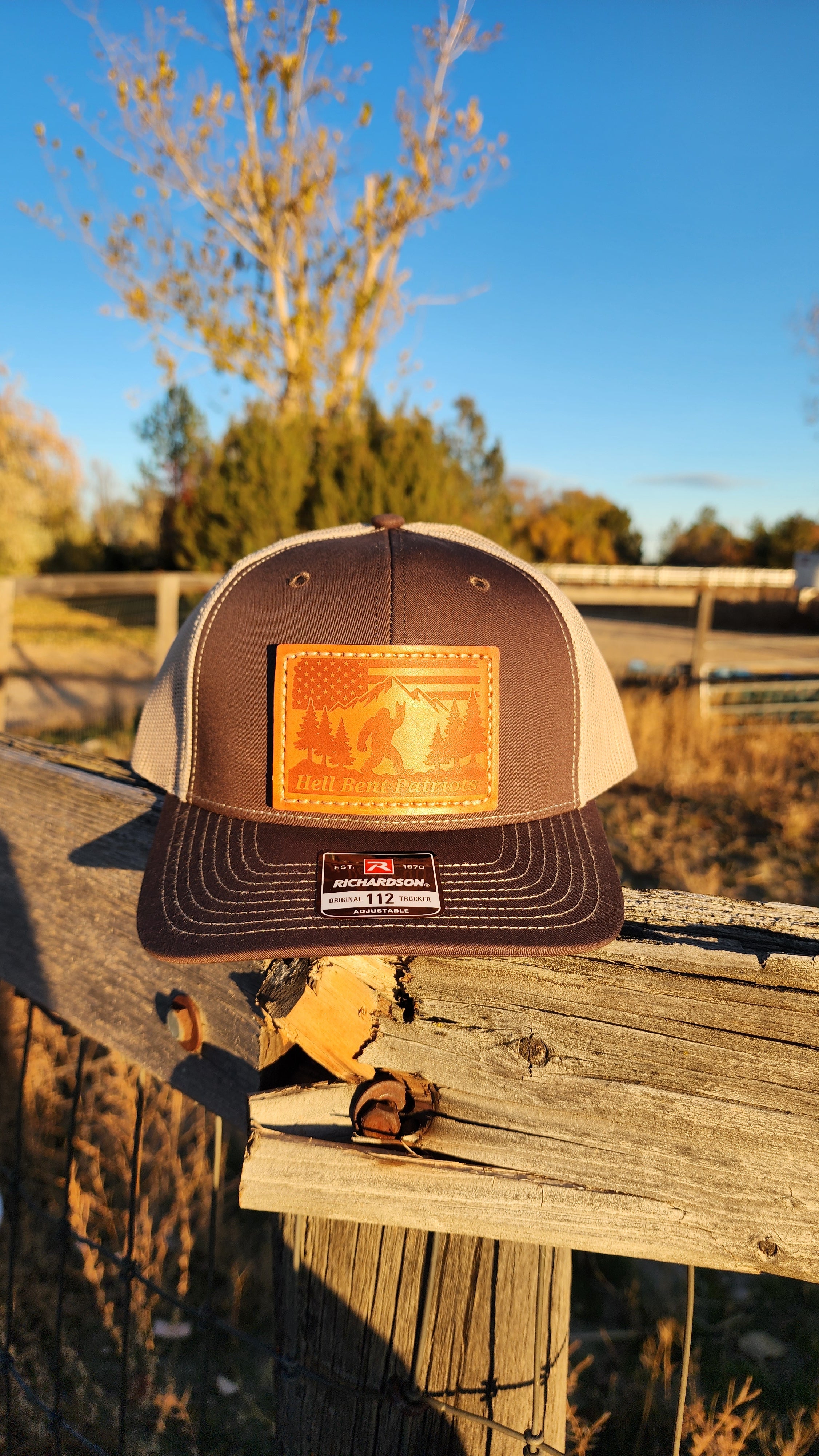 HBP Bigfoot– Leather Patch Hat