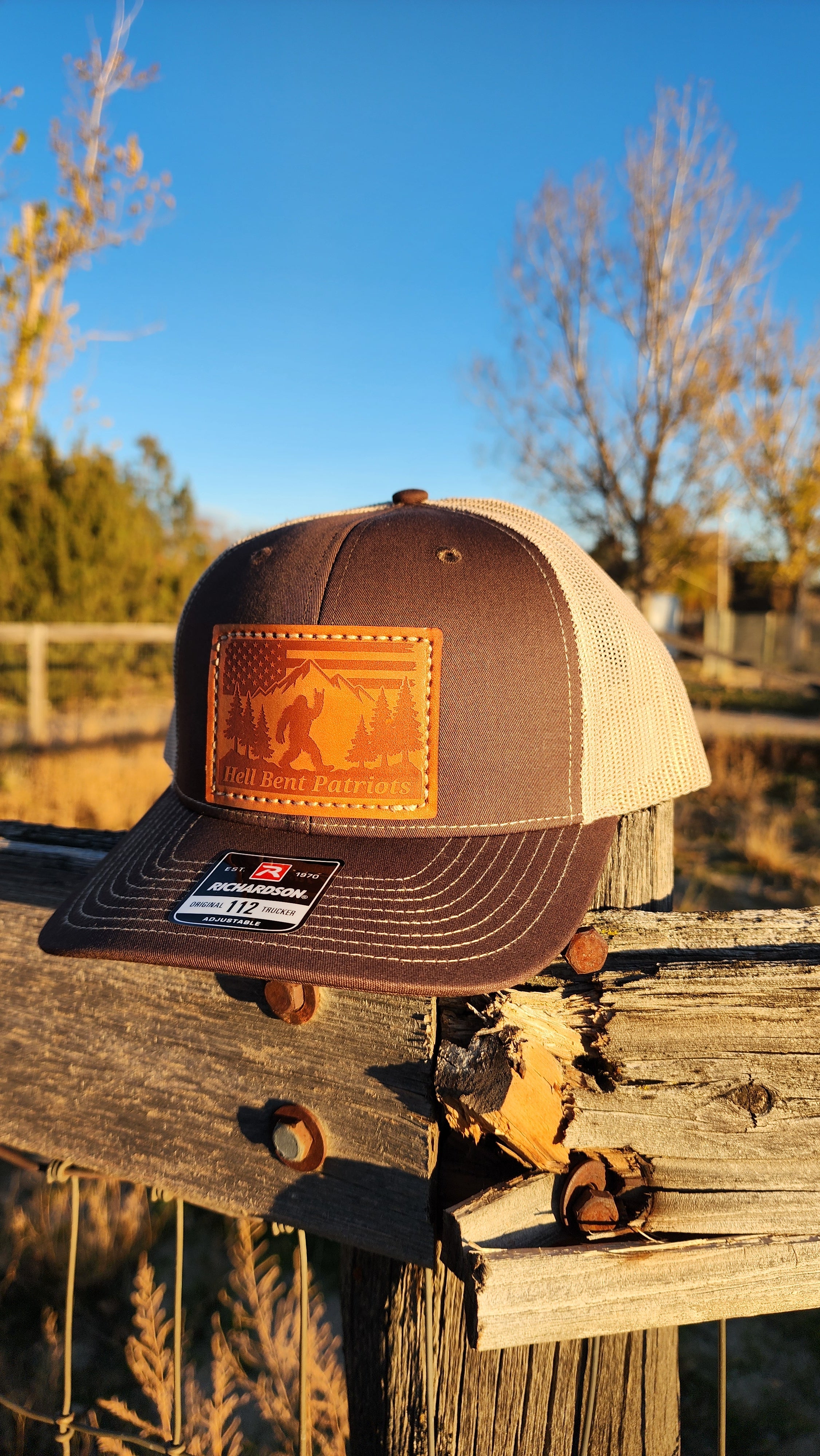 HBP Bigfoot– Leather Patch Hat