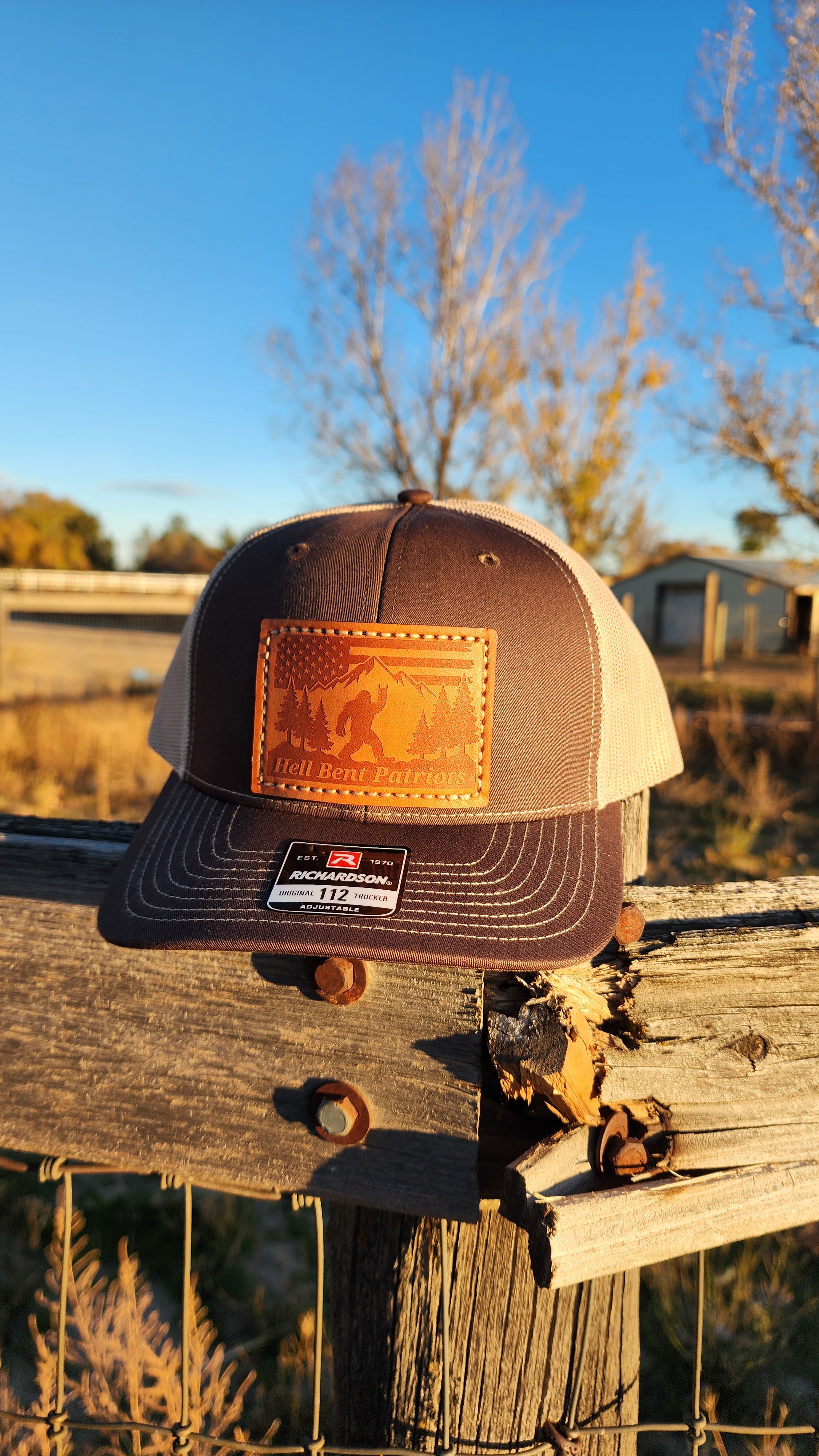 HBP Bigfoot– Leather Patch Hat