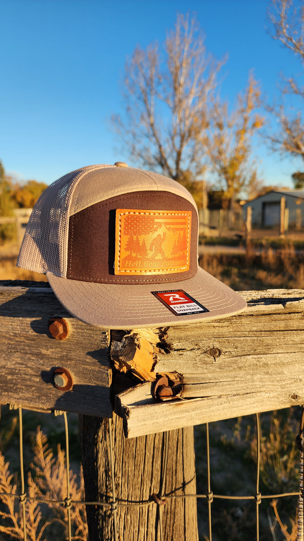 HBP Bigfoot– Leather Patch Hat
