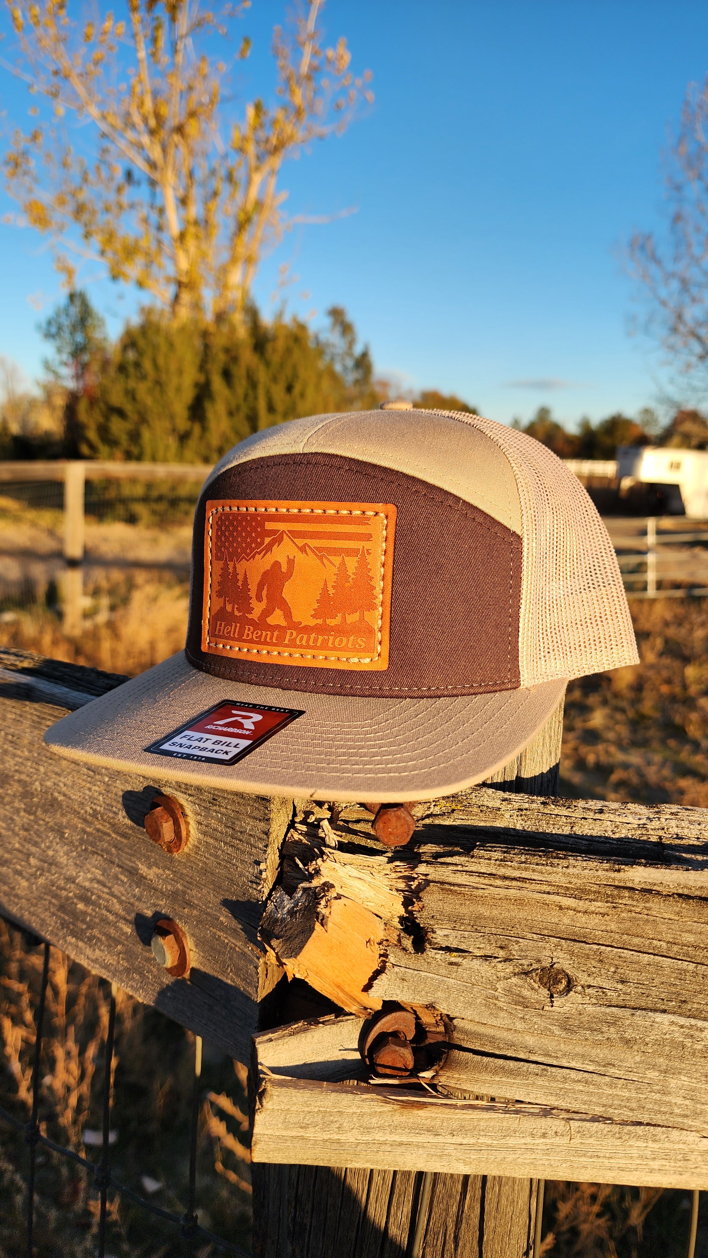 HBP Bigfoot– Leather Patch Hat