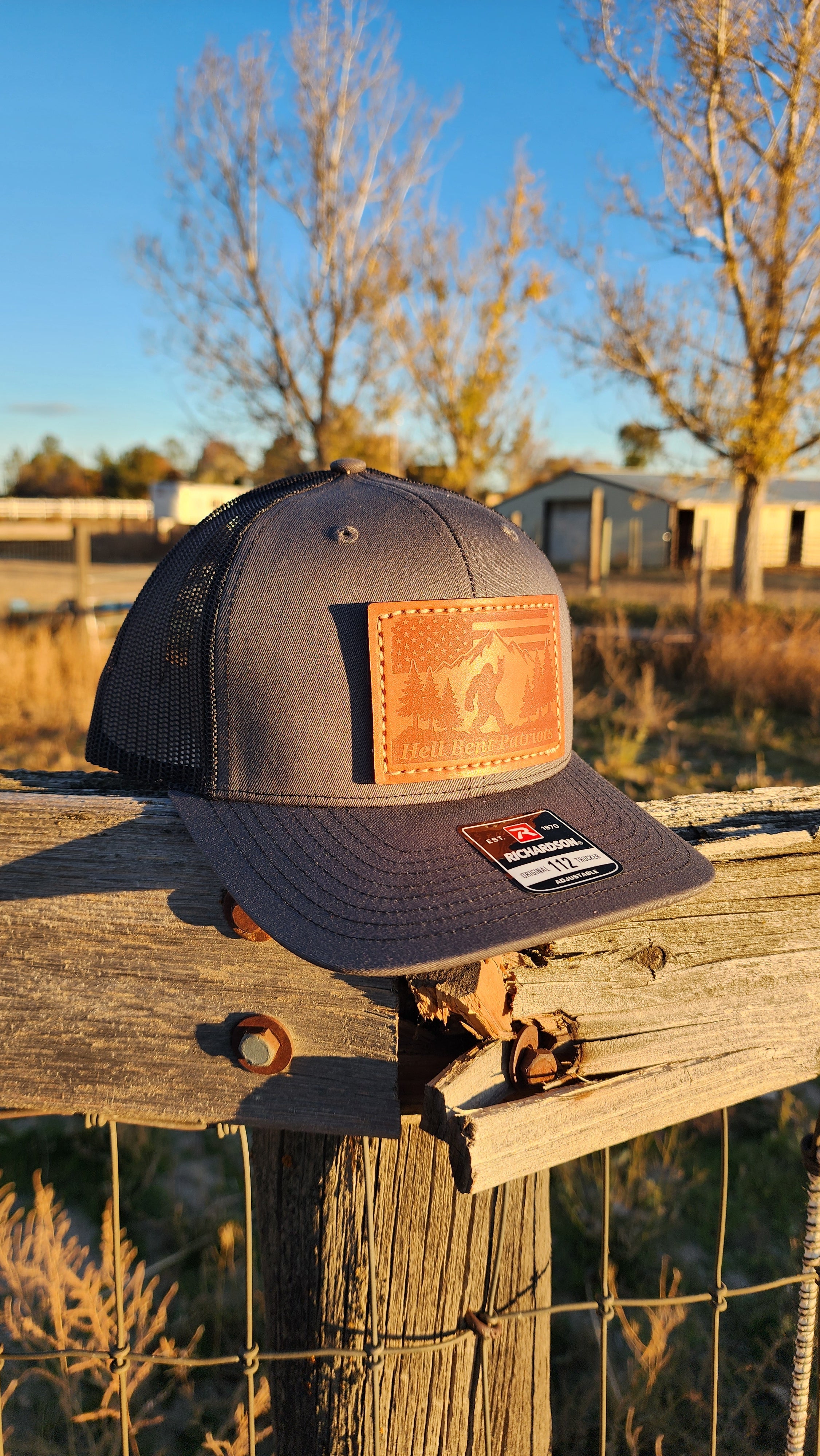 HBP Bigfoot– Leather Patch Hat