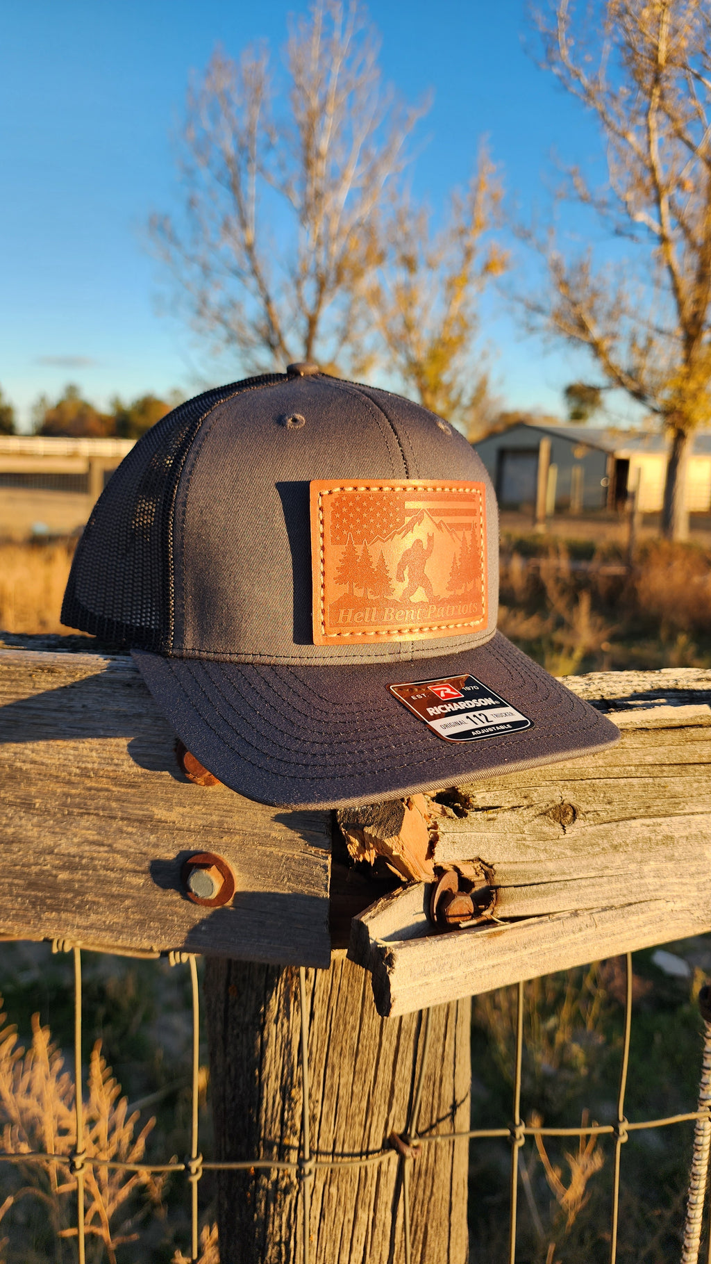 HBP Bigfoot– Leather Patch Hat
