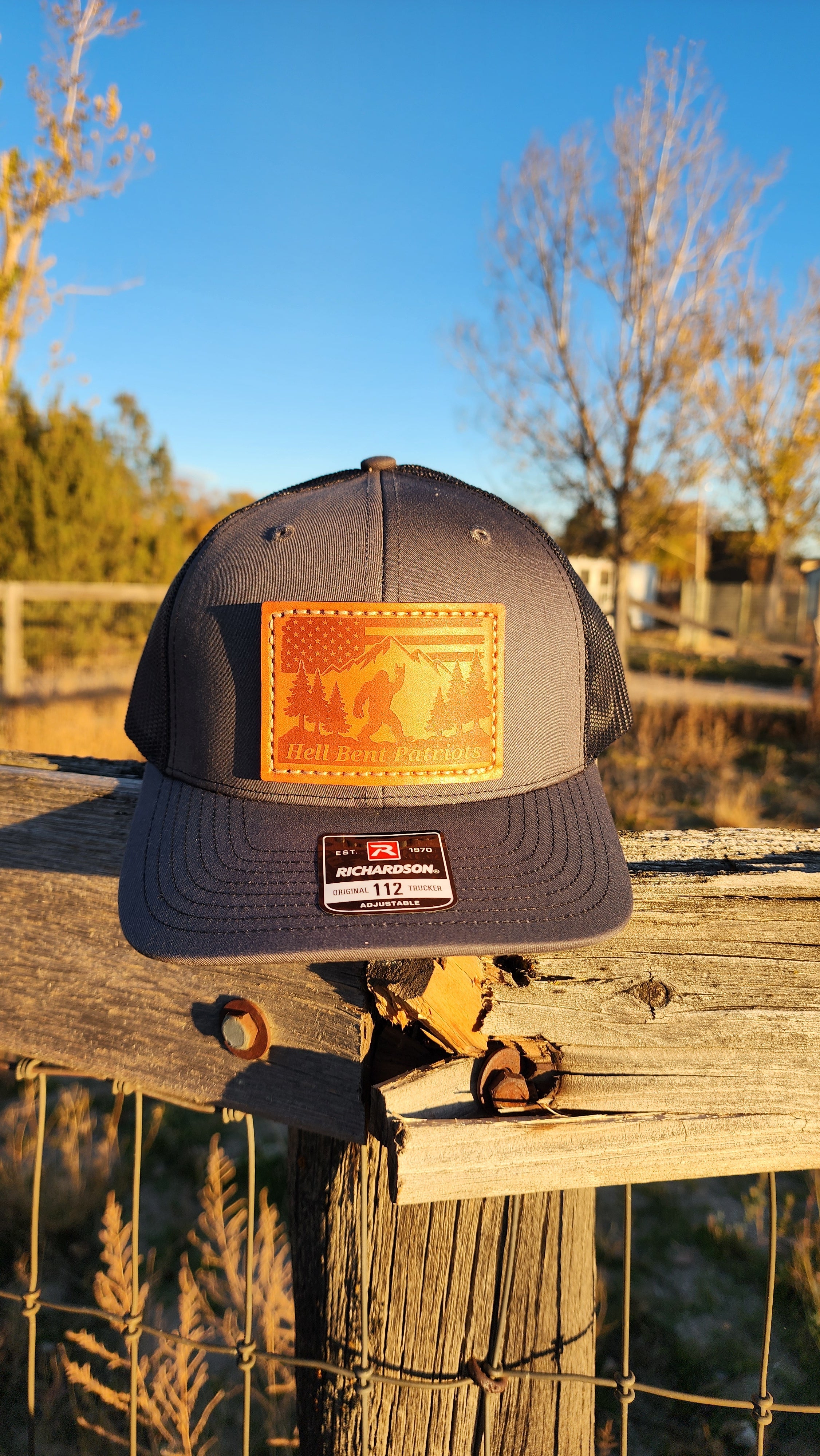 HBP Bigfoot– Leather Patch Hat