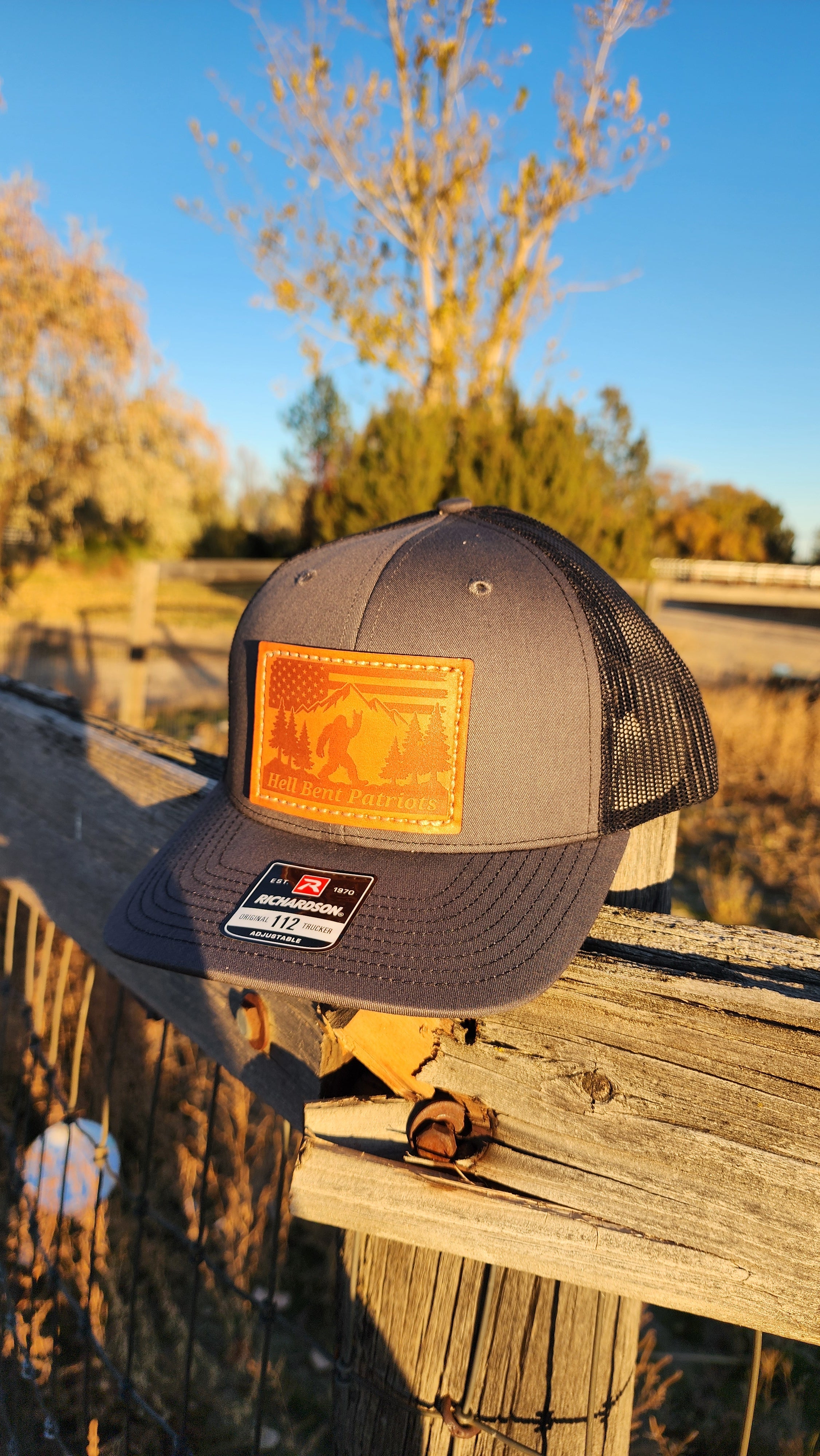 HBP Bigfoot– Leather Patch Hat