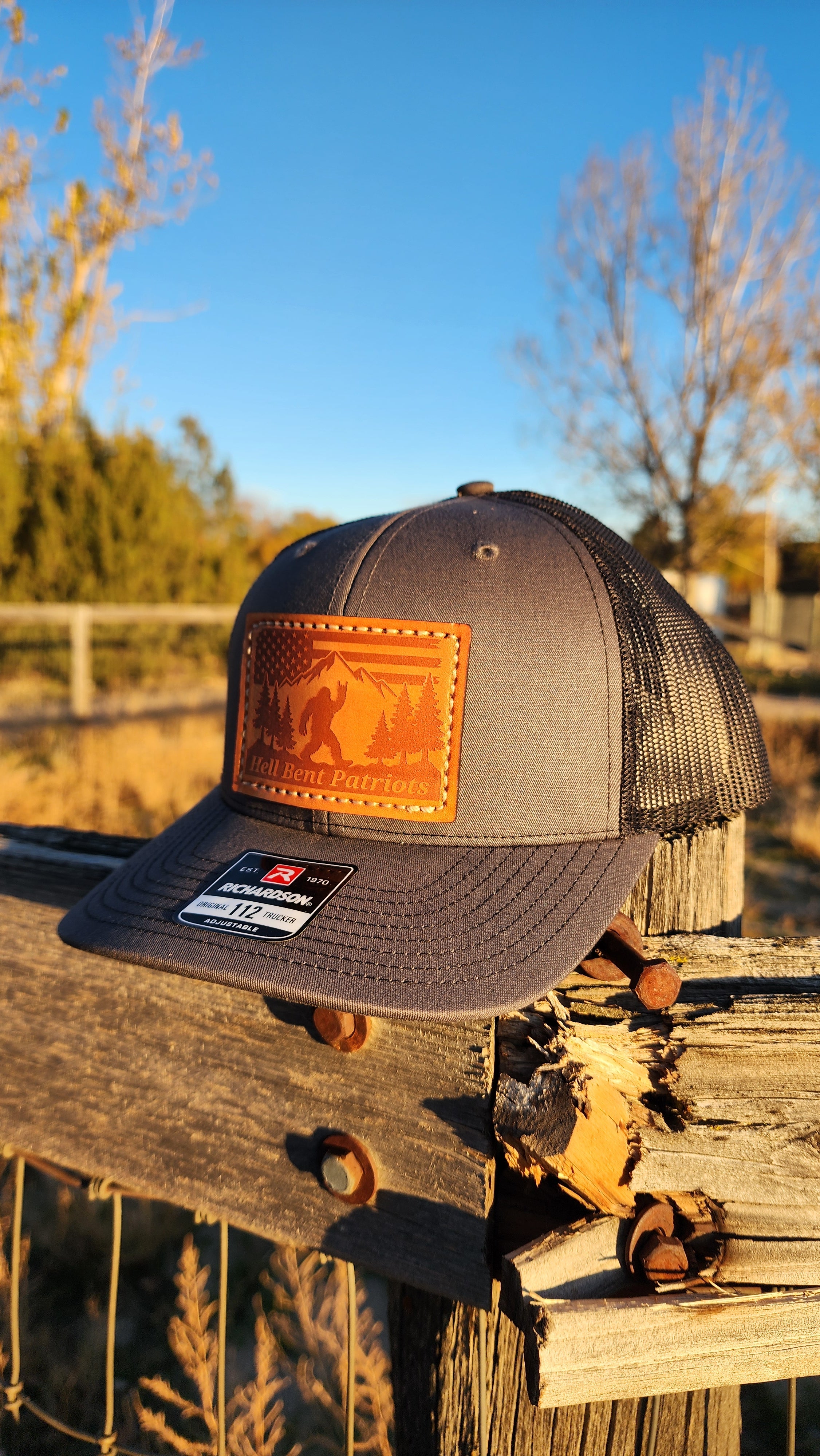 HBP Bigfoot– Leather Patch Hat