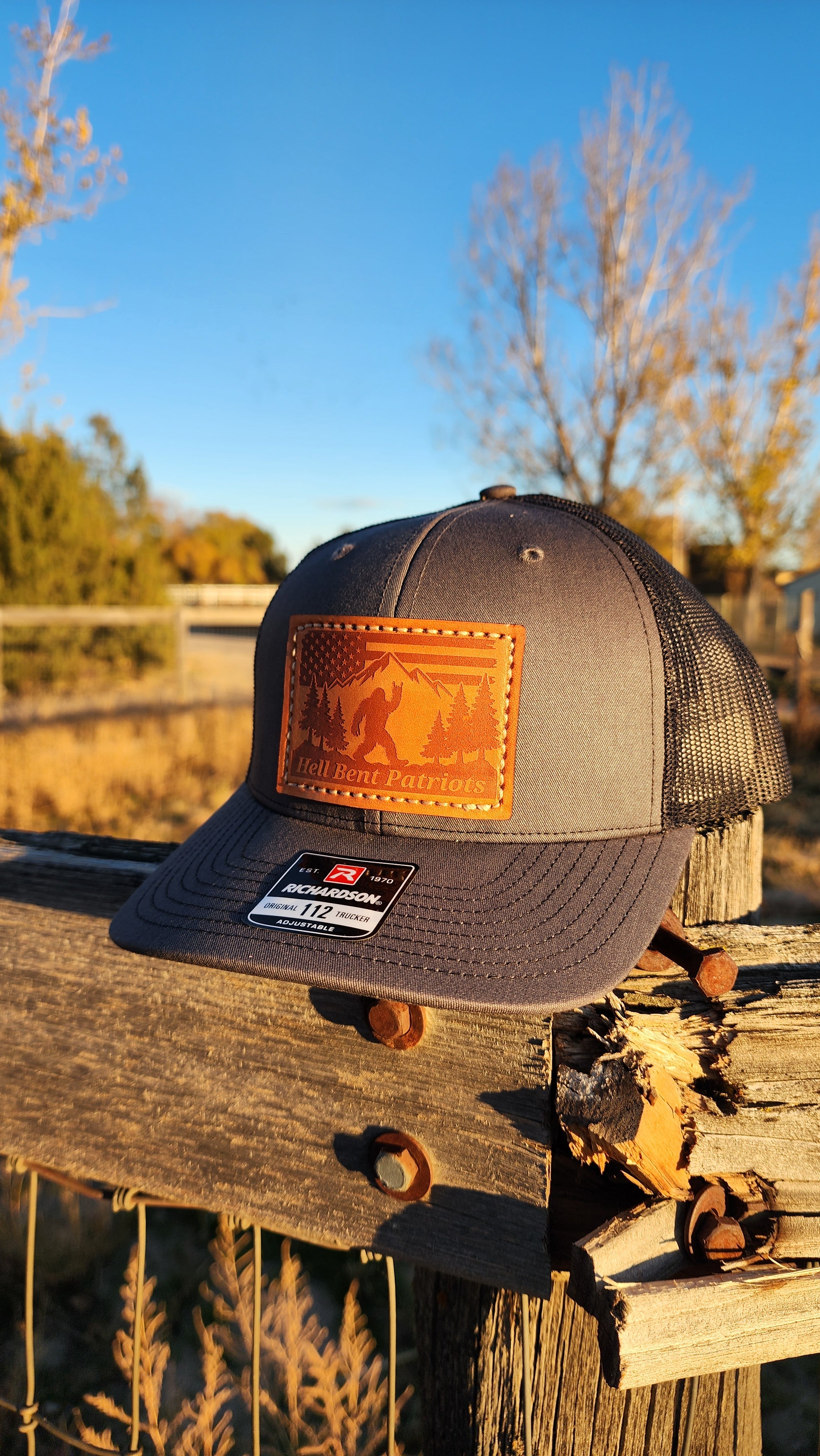 HBP Bigfoot– Leather Patch Hat