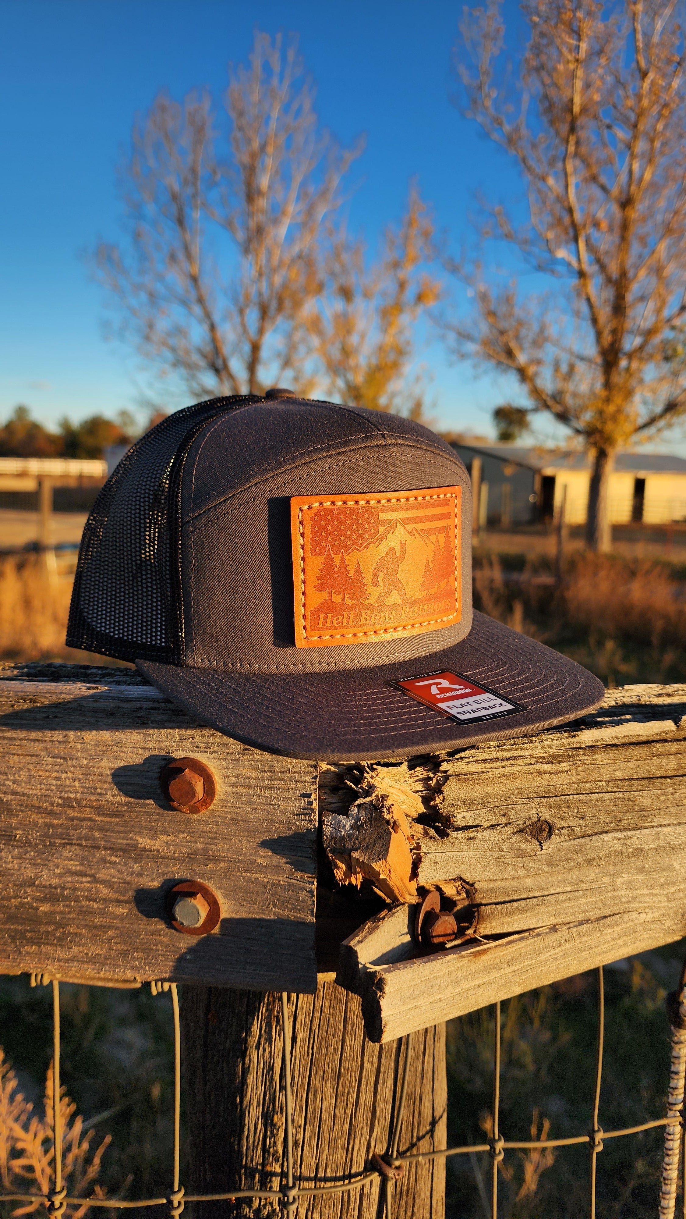 HBP Bigfoot– Leather Patch Hat
