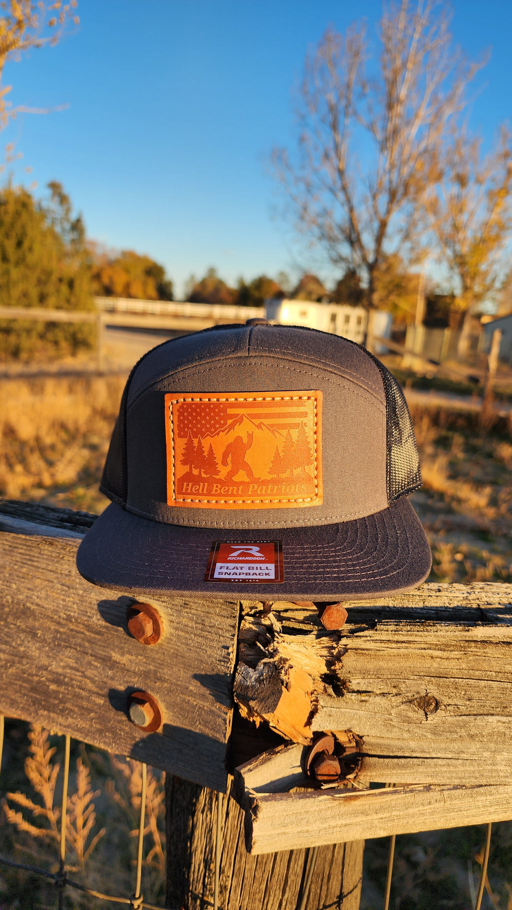 HBP Bigfoot– Leather Patch Hat